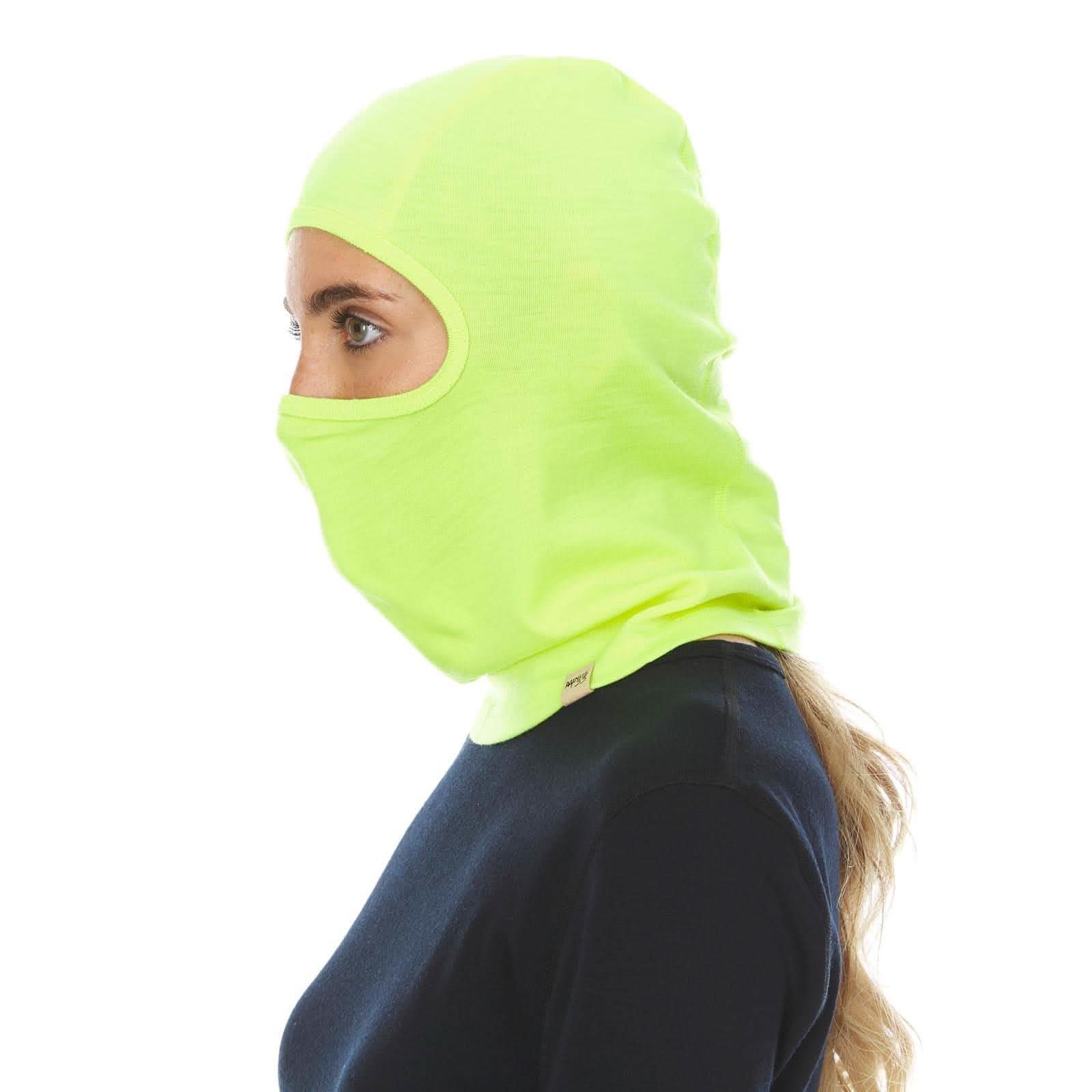 Midweight Merino Wool Balaclava Ski Mask for Winter Sports