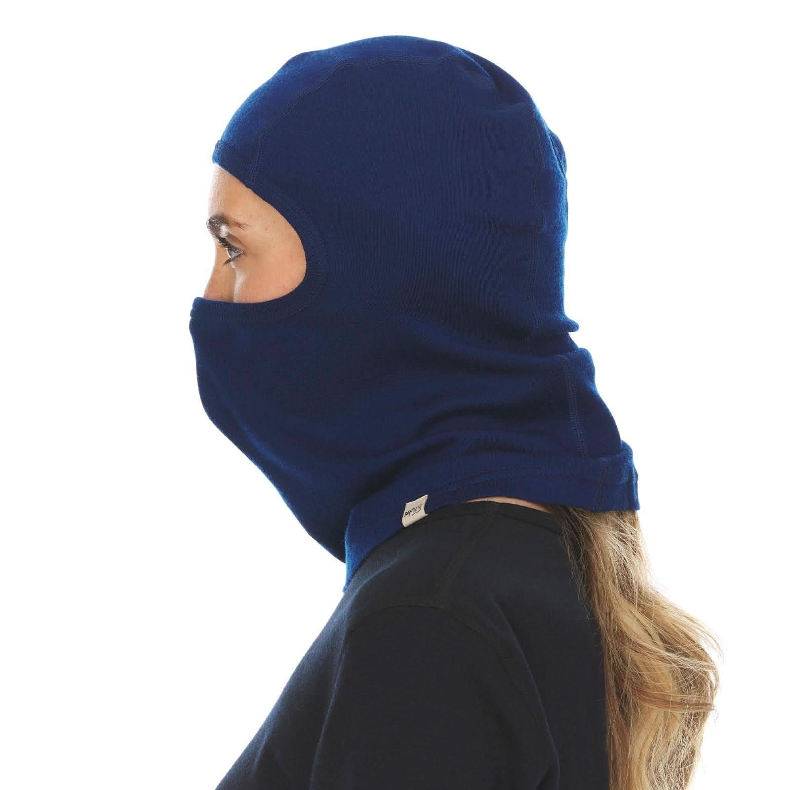 Midweight Merino Wool Balaclava Ski Mask for Winter Sports