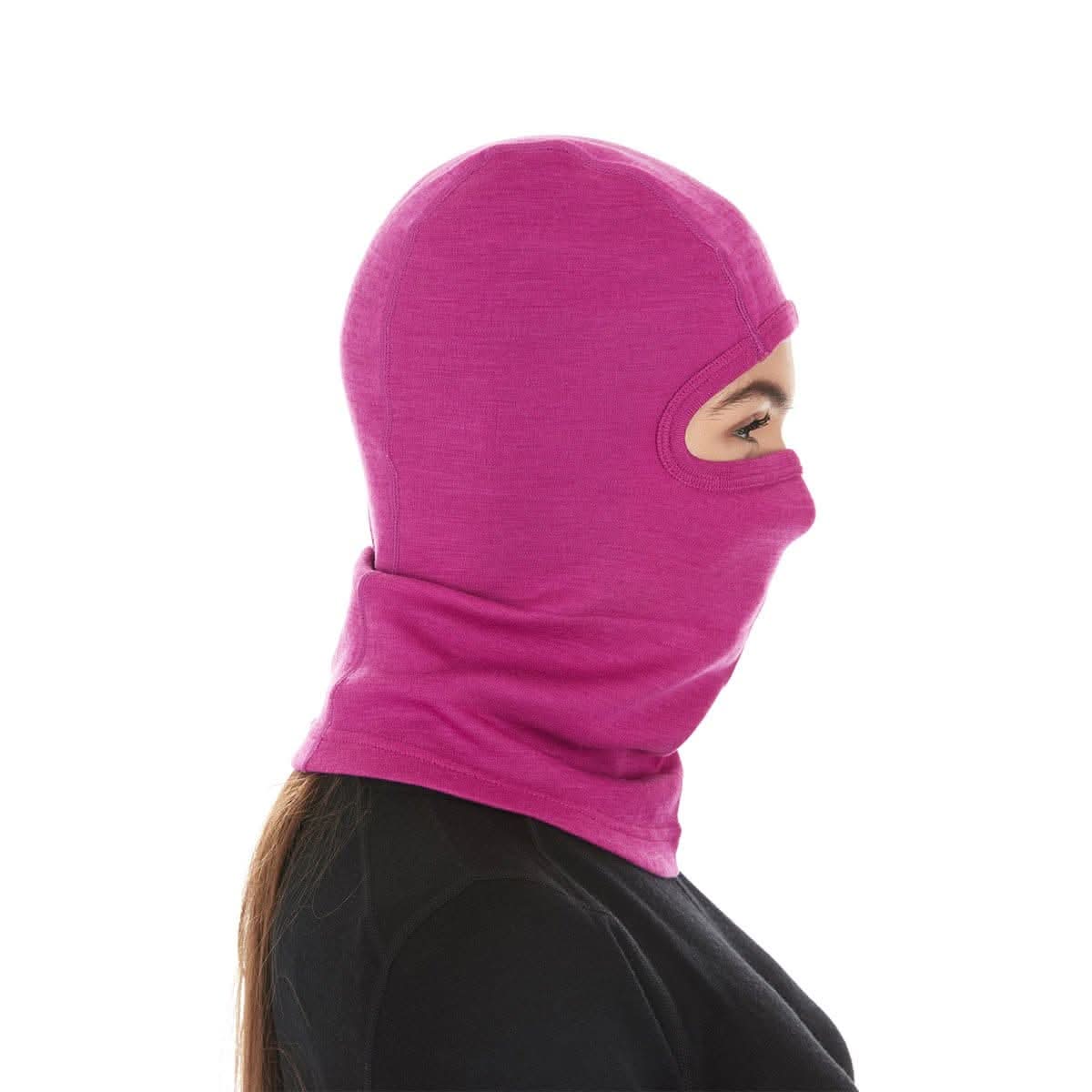 Midweight Merino Wool Balaclava Ski Mask for Winter Sports