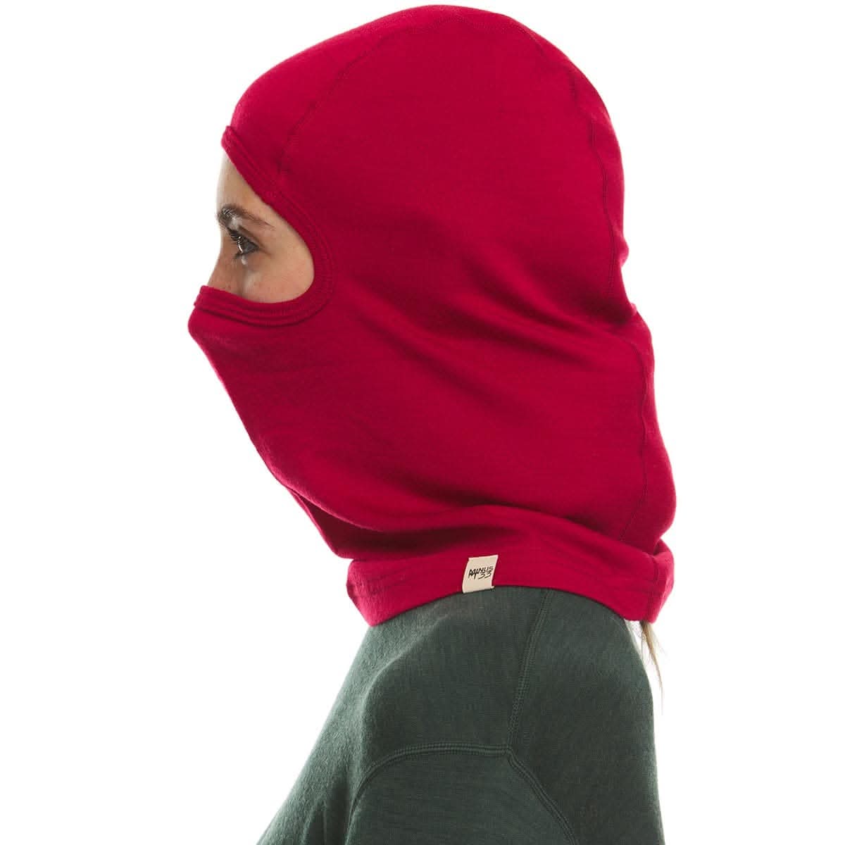 Midweight Merino Wool Balaclava Ski Mask for Winter Sports