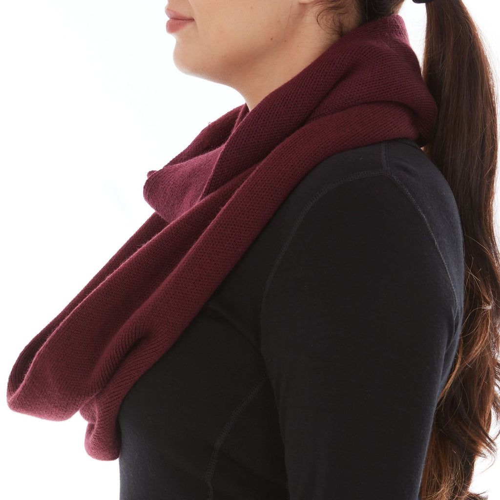 Everyday Merino Wool Infinity Loop Scarf for Outdoor & Travel