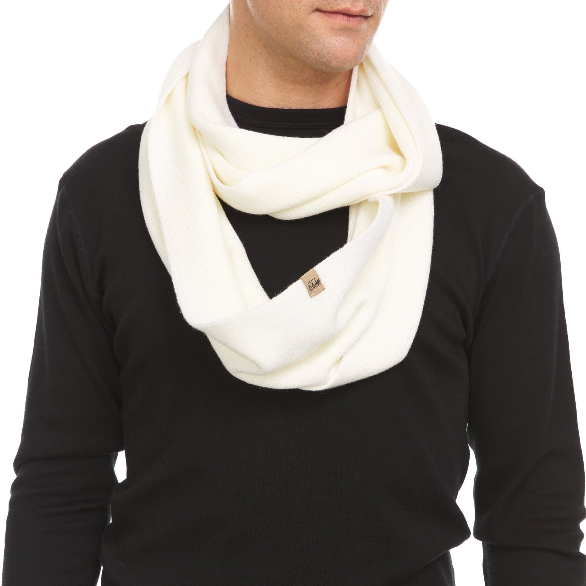 Everyday Merino Wool Infinity Loop Scarf for Outdoor & Travel