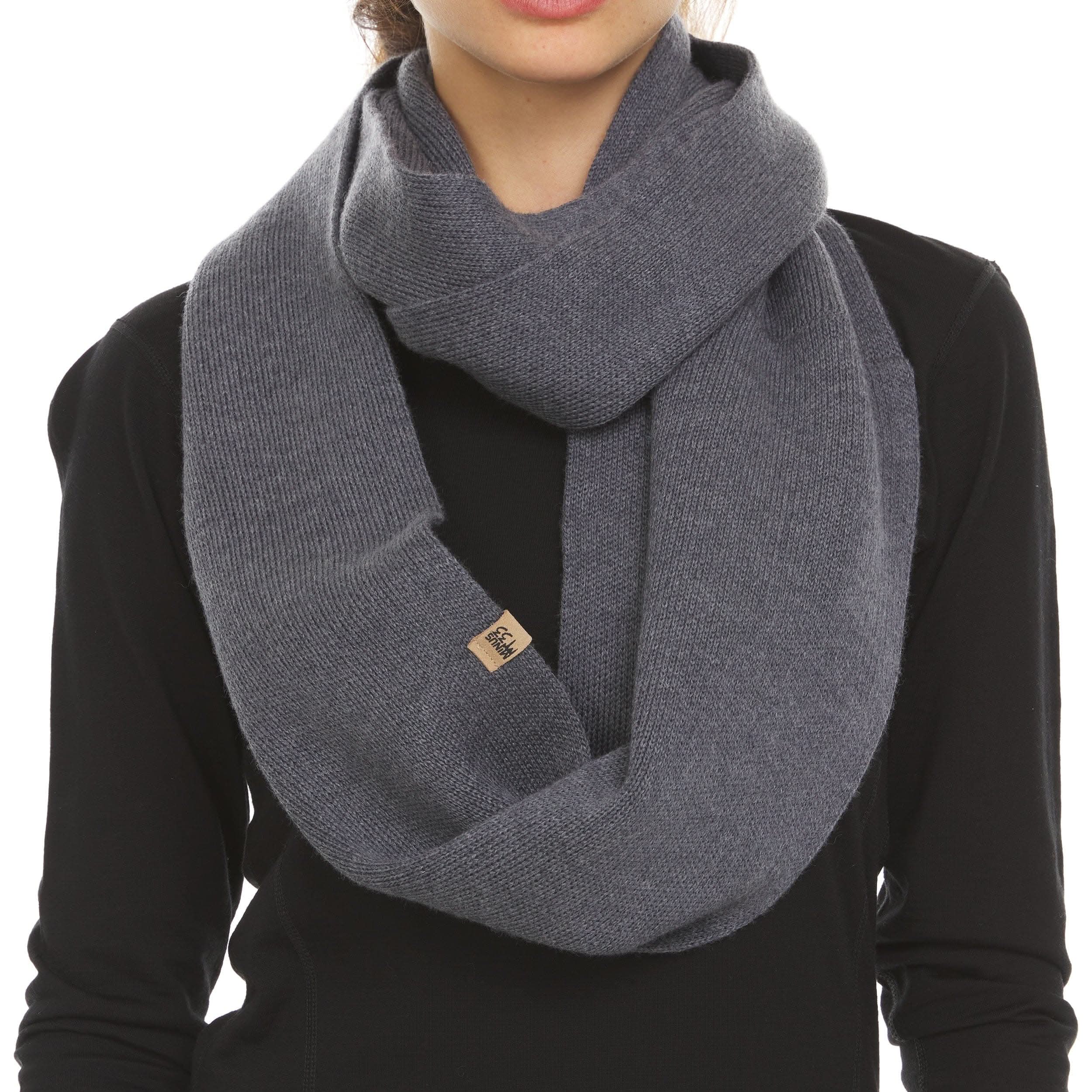 Everyday Merino Wool Infinity Loop Scarf for Outdoor & Travel
