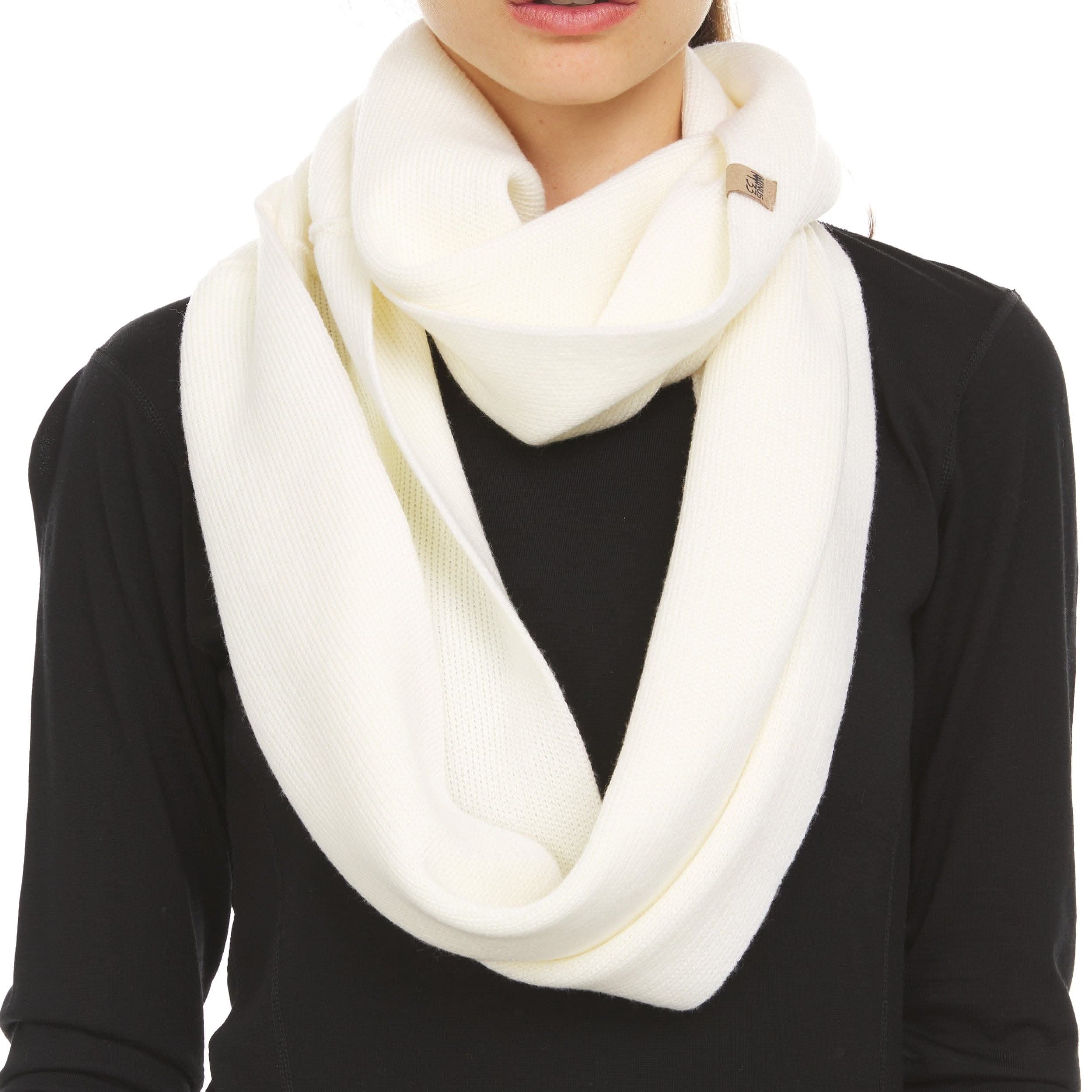 Everyday Merino Wool Infinity Loop Scarf for Outdoor & Travel