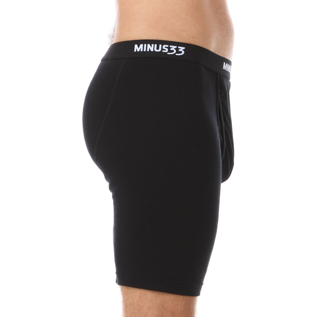 Men's Microweight Merino Wool Pouch Boxer Briefs - Athletic Fit