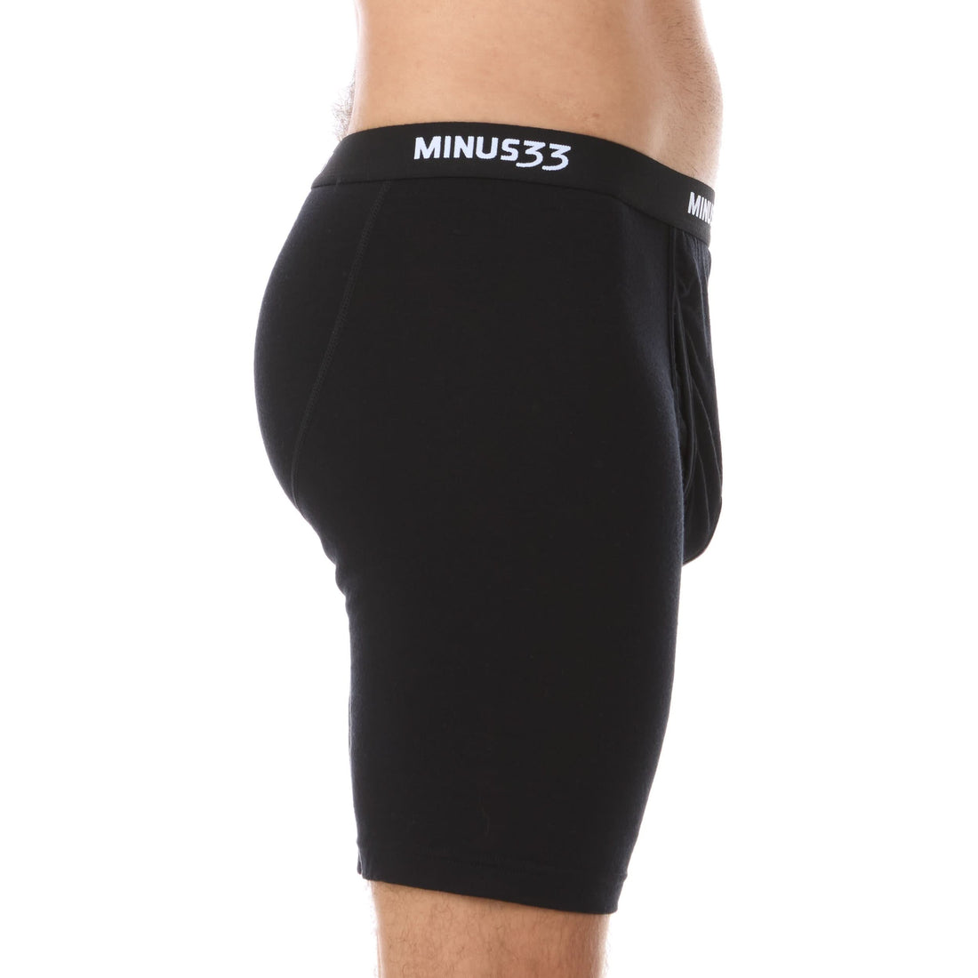 Men's Microweight Merino Wool Pouch Boxer Briefs - Athletic Fit