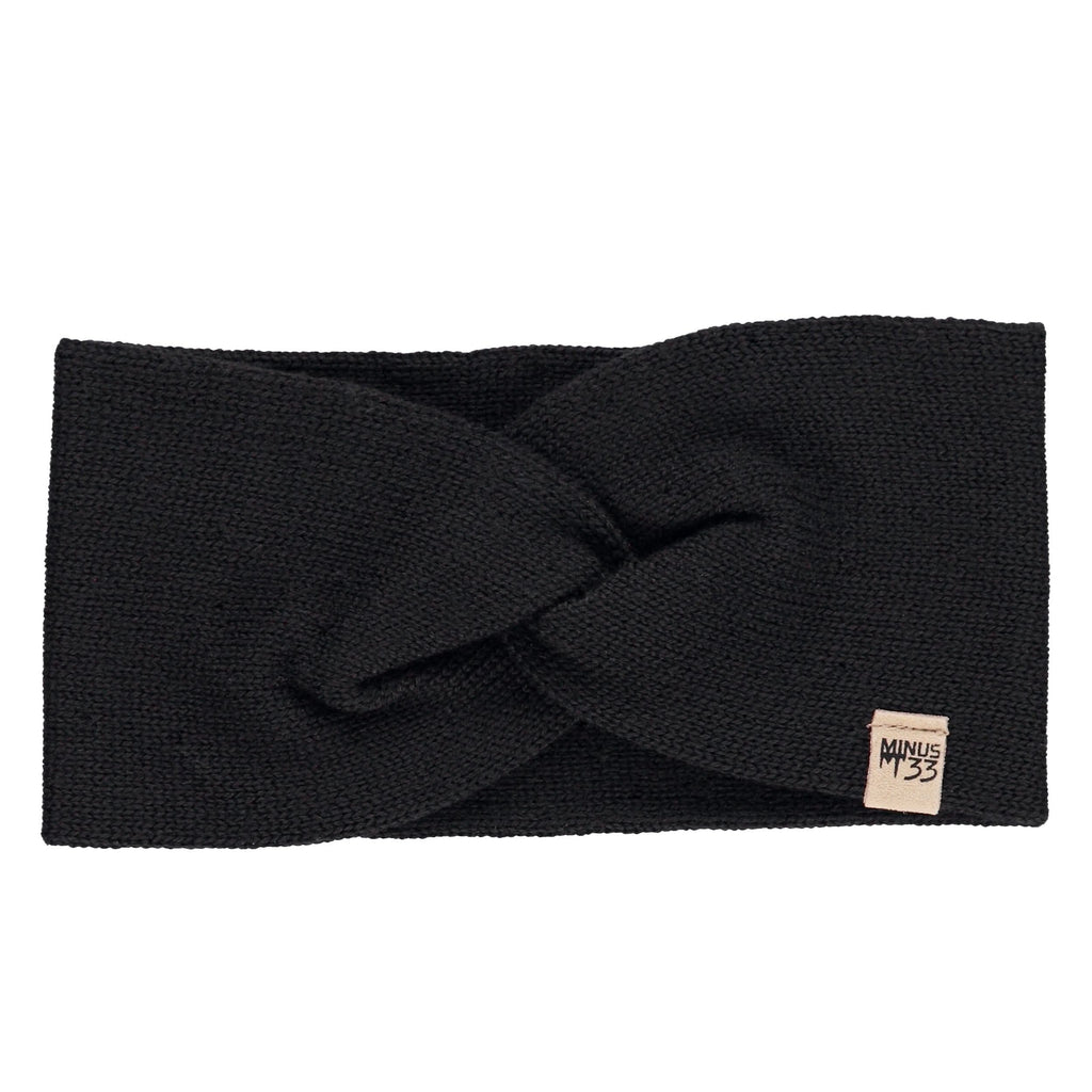 Merino Wool Twist Knit Headband for Winter and Outdoor Sport