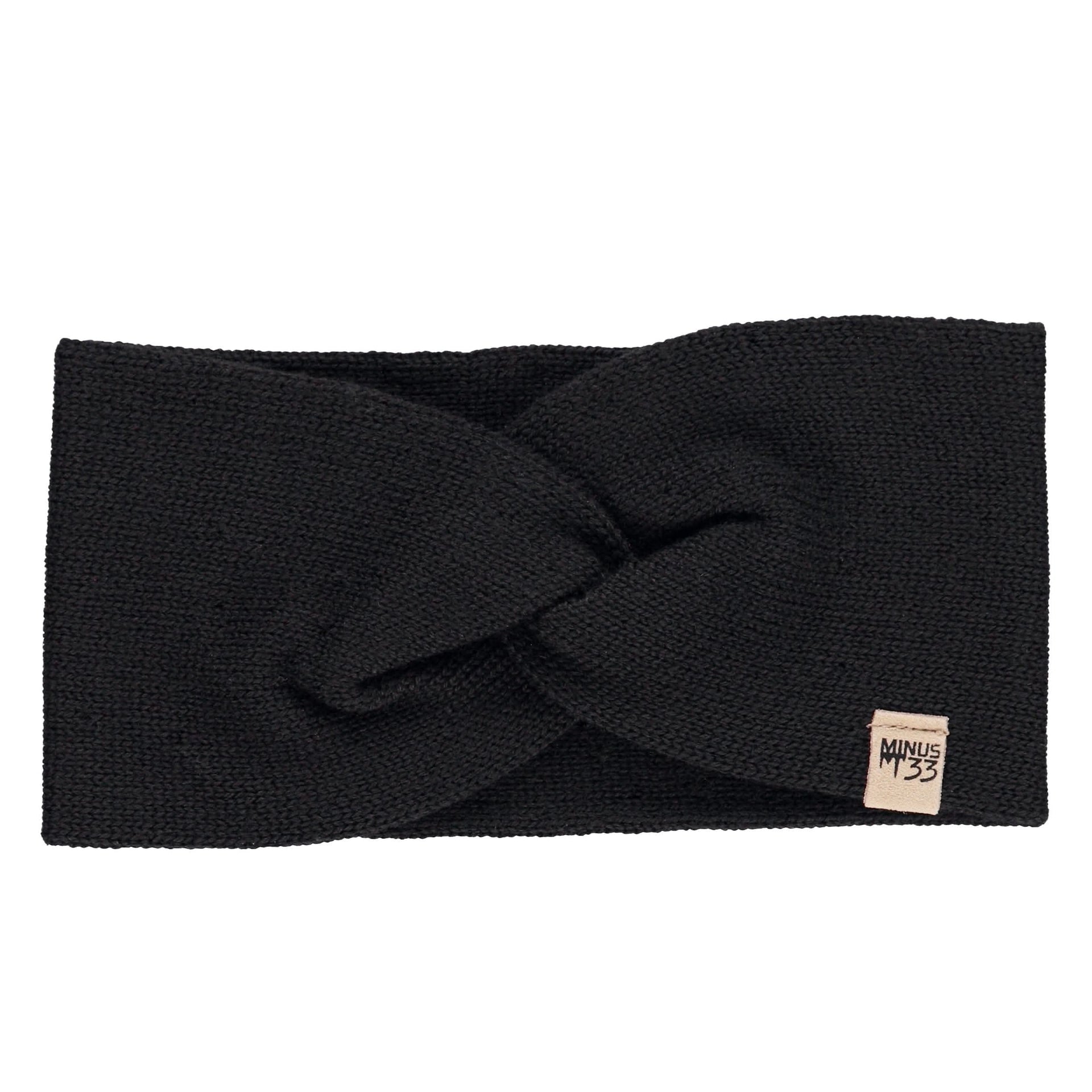 Merino Wool Twist Knit Headband for Winter and Outdoor Sport