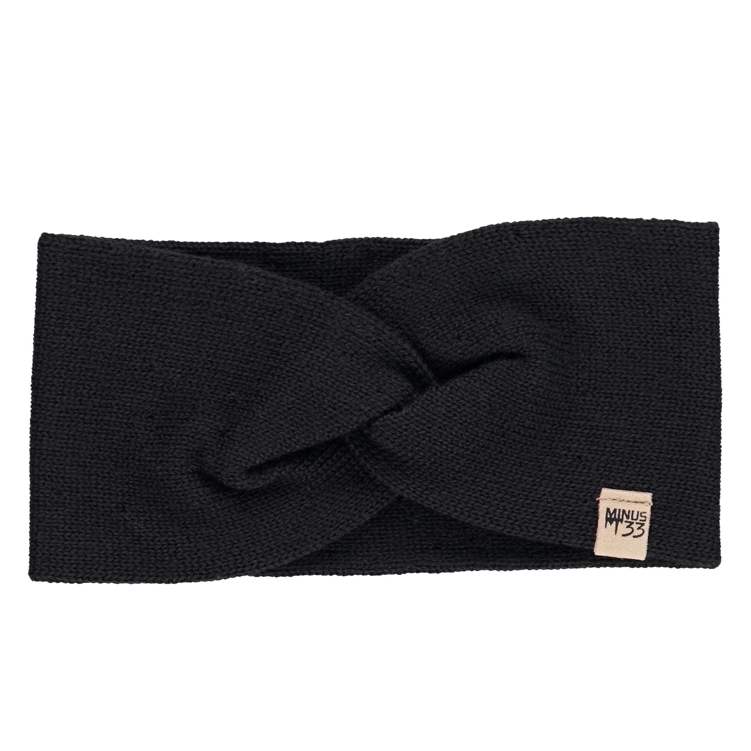 Merino Wool Twist Knit Headband for Winter and Outdoor Sport