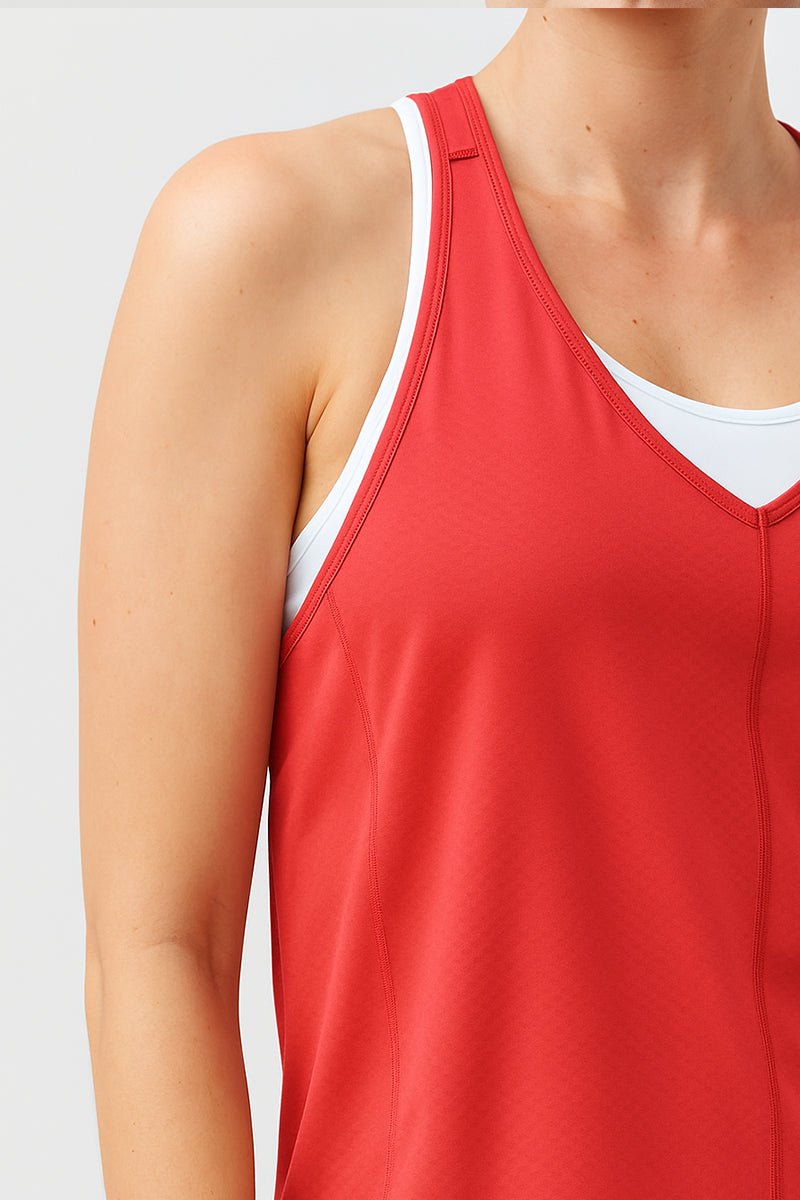 Mesh Racerback Training Tank Top for Women Sweat-Wicking Athletic - Image 11