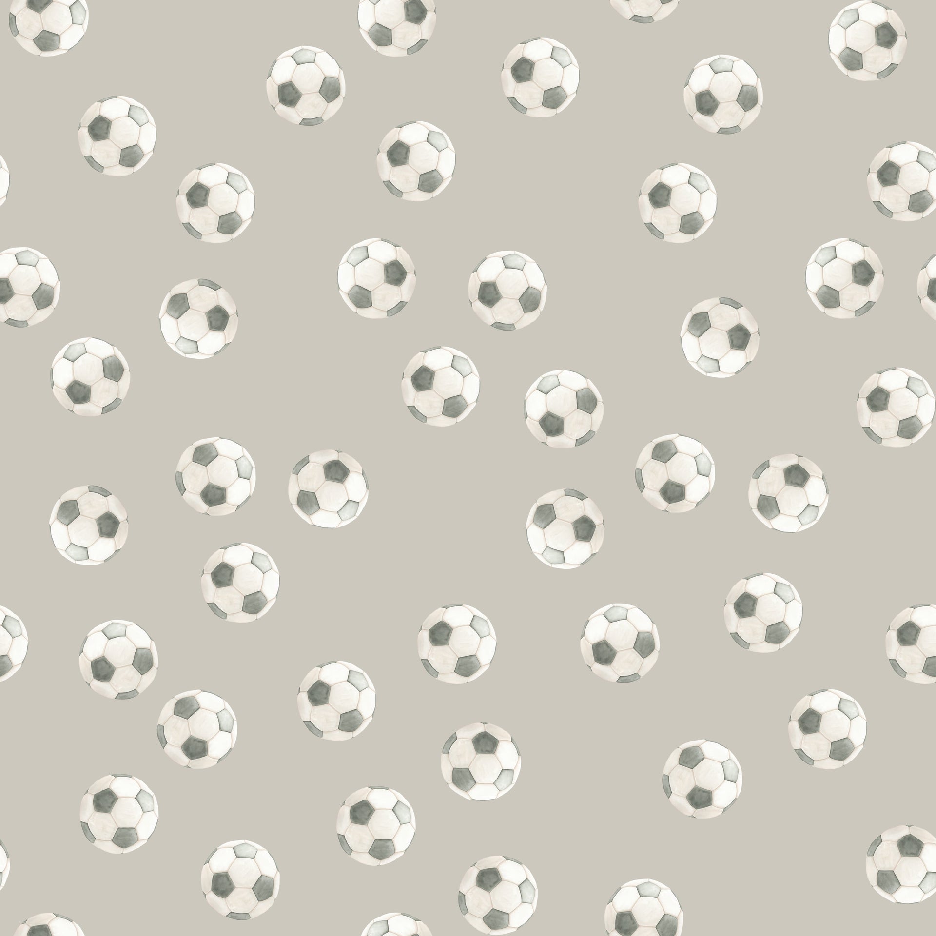 Messi Geometric Removable Wallpaper - Playful Green and Blue Print