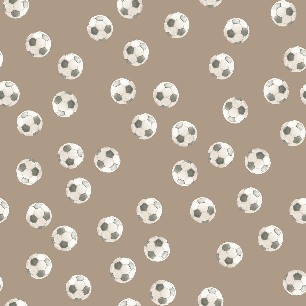 Messi Geometric Removable Wallpaper - Playful Green and Blue Print