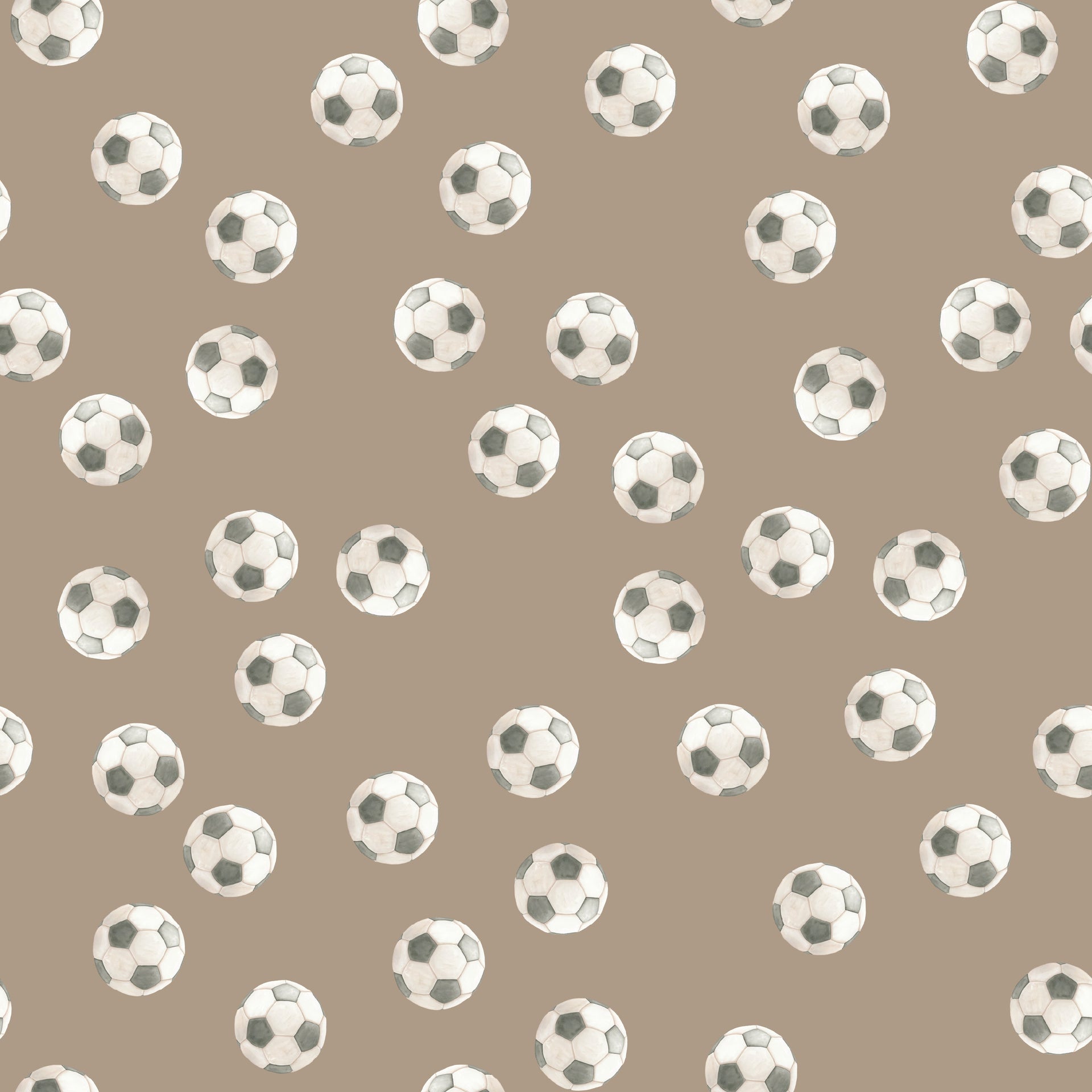 Messi Geometric Removable Wallpaper - Playful Green and Blue Print
