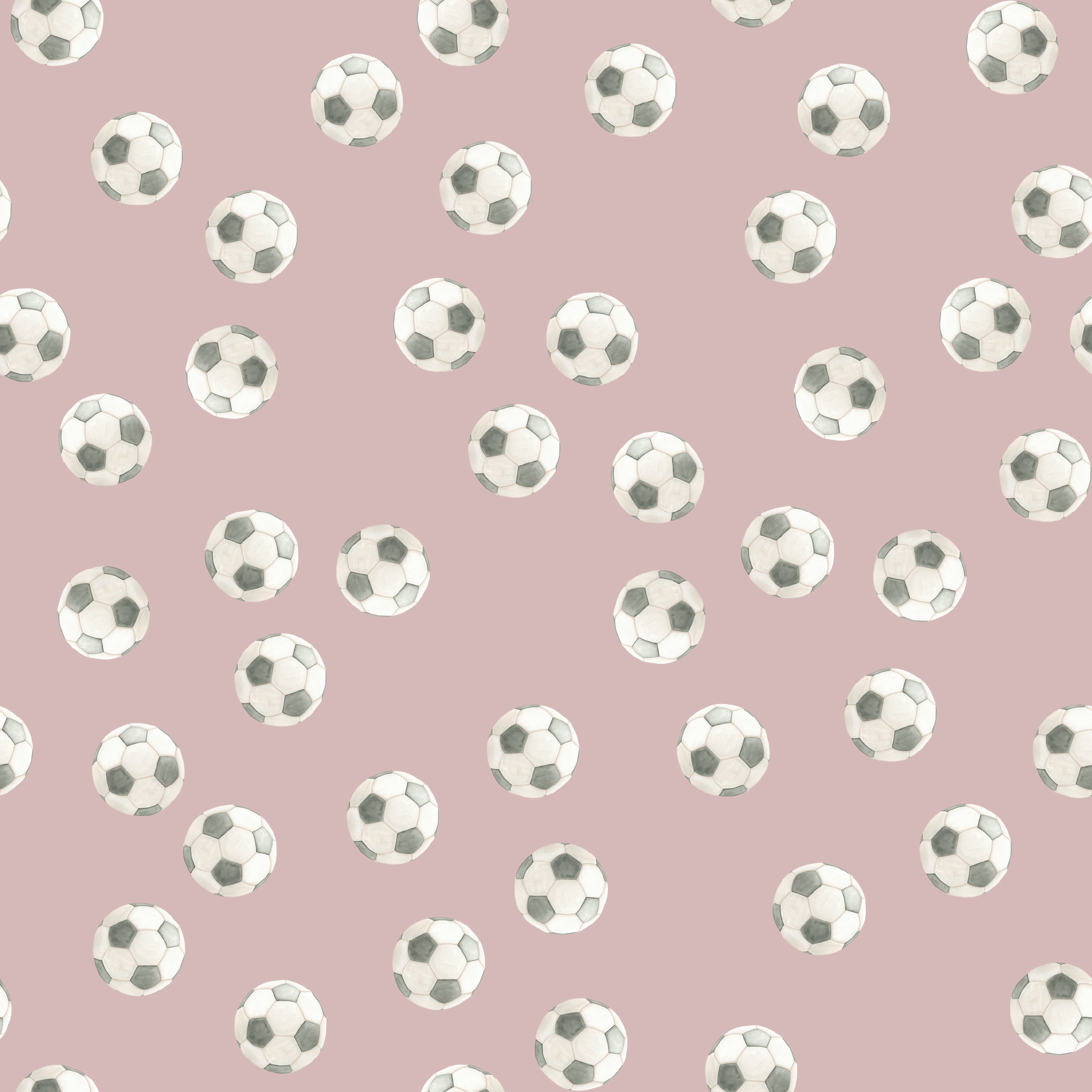 Messi Geometric Removable Wallpaper - Playful Green and Blue Print