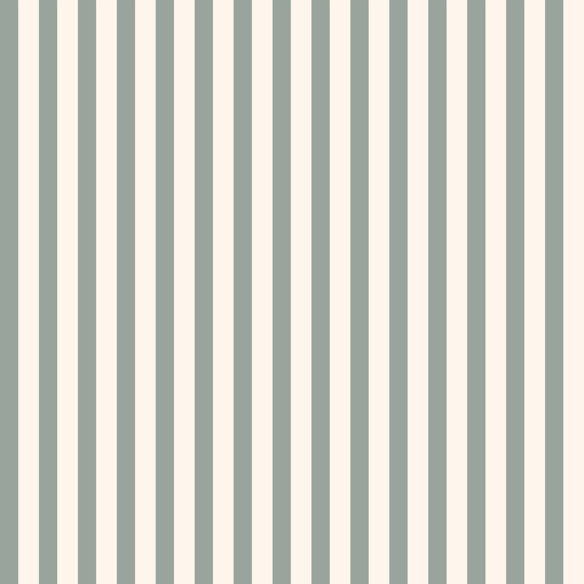 Meyer Pinstripe Wallpaper - Minimalist Neutral Beige & Cream