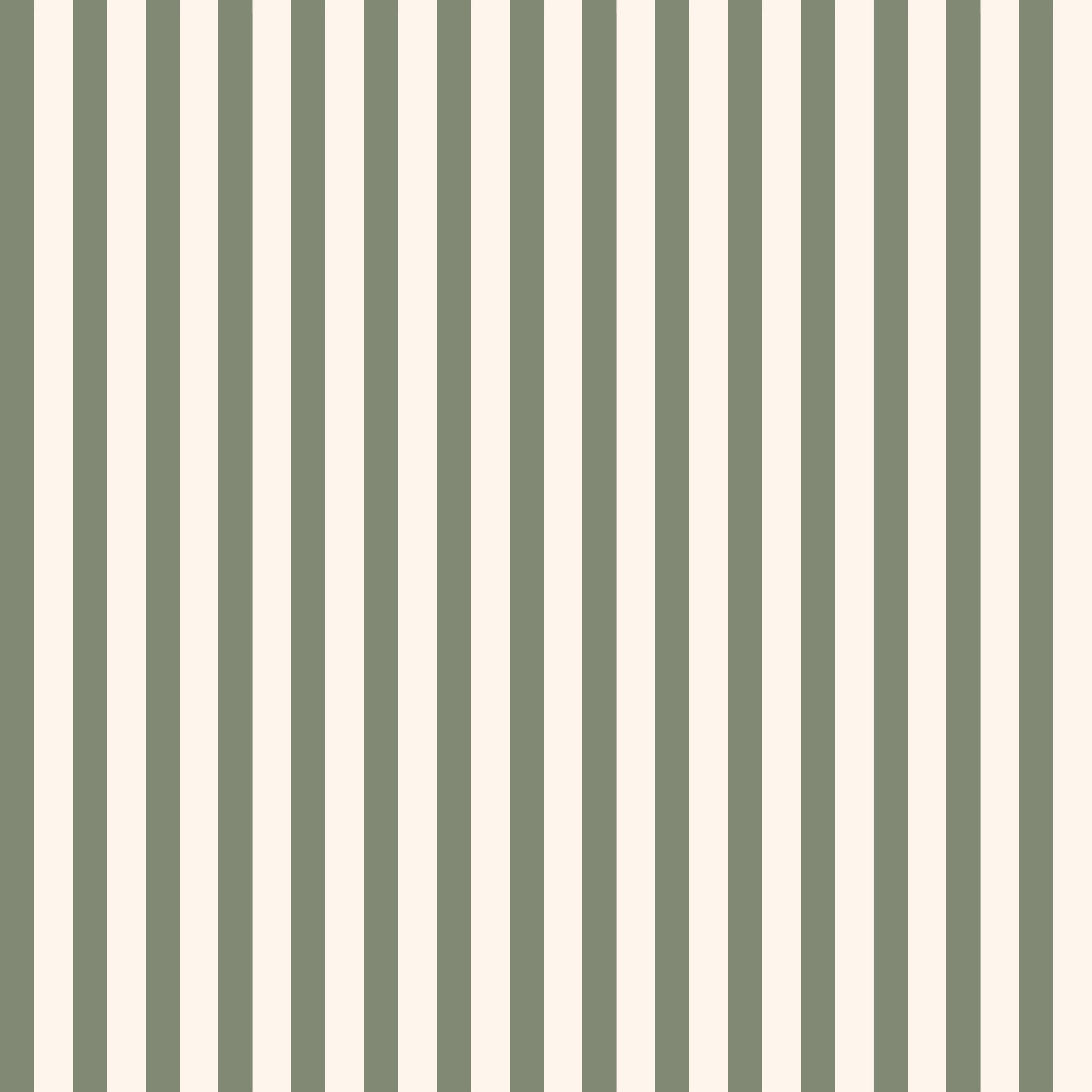 Meyer Pinstripe Wallpaper - Minimalist Neutral Beige & Cream