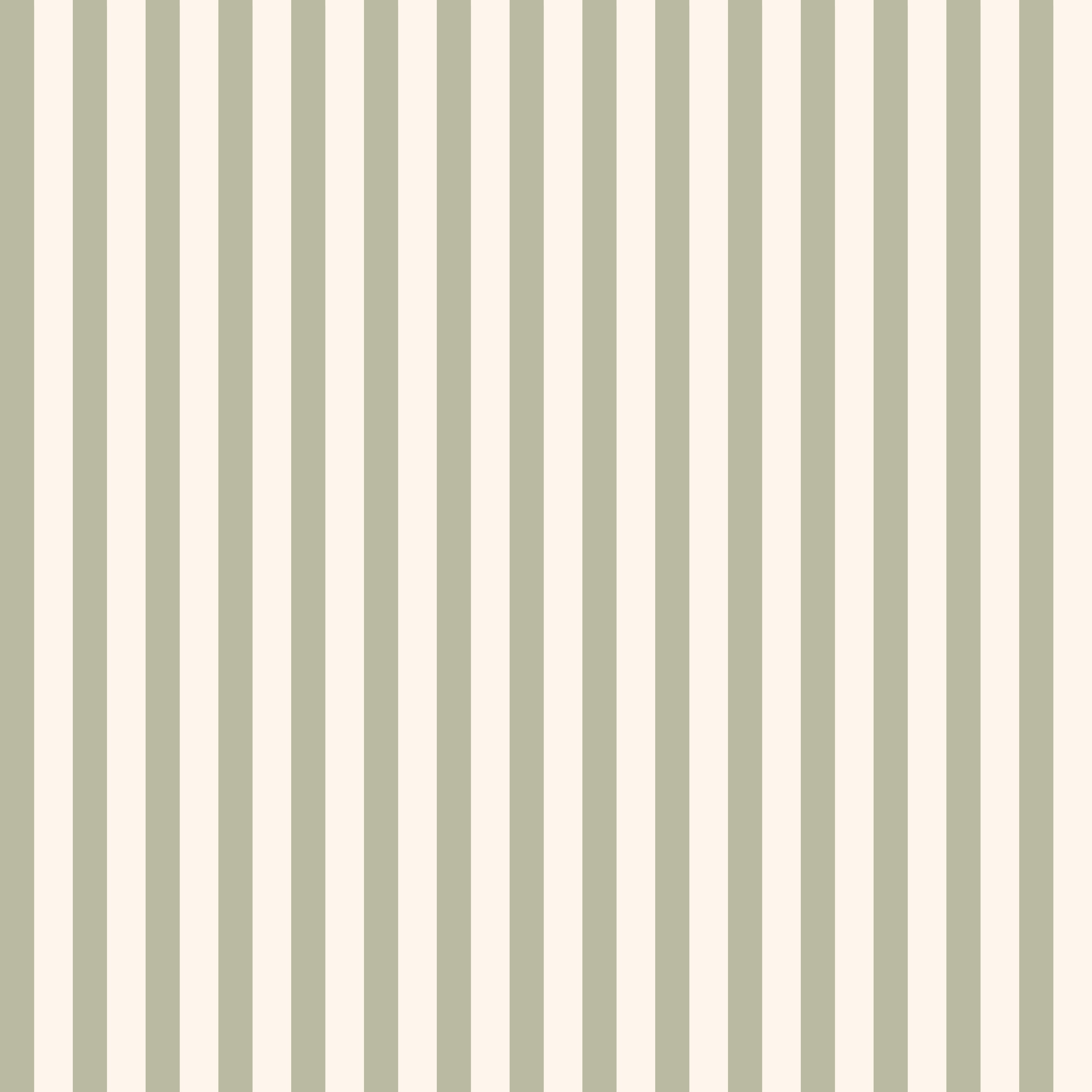 Meyer Pinstripe Wallpaper - Minimalist Neutral Beige & Cream