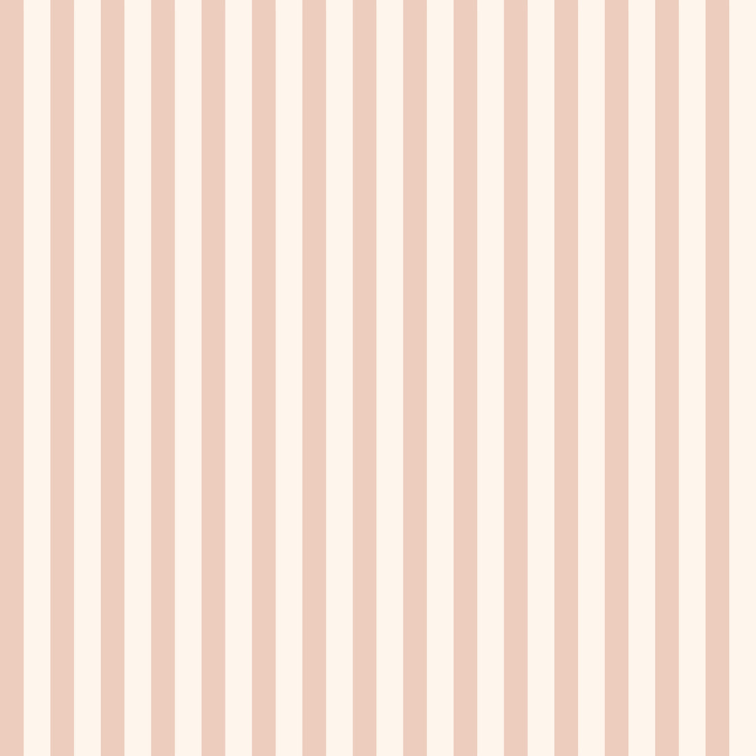 Meyer Pinstripe Wallpaper - Minimalist Neutral Beige & Cream