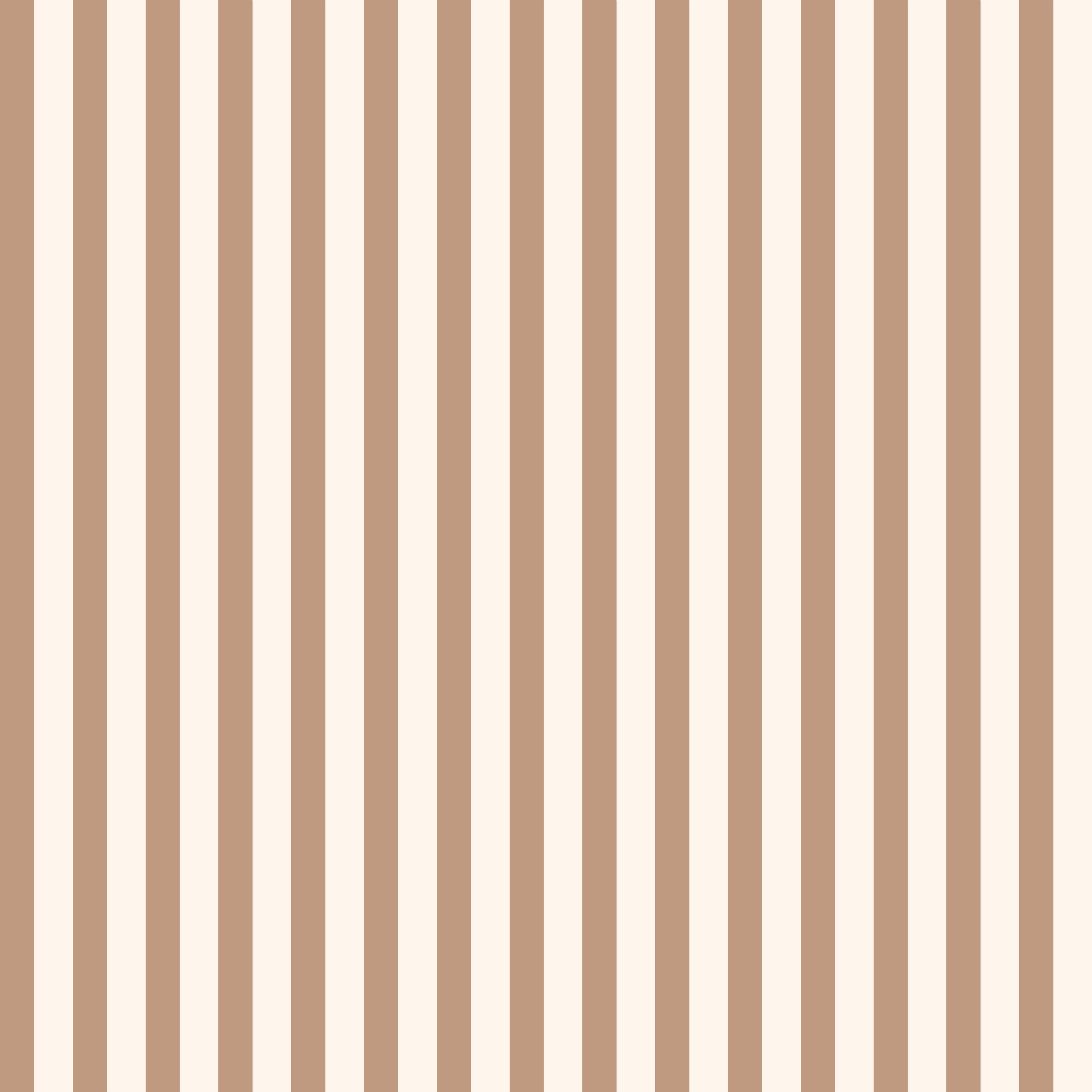 Meyer Pinstripe Wallpaper - Minimalist Neutral Beige & Cream