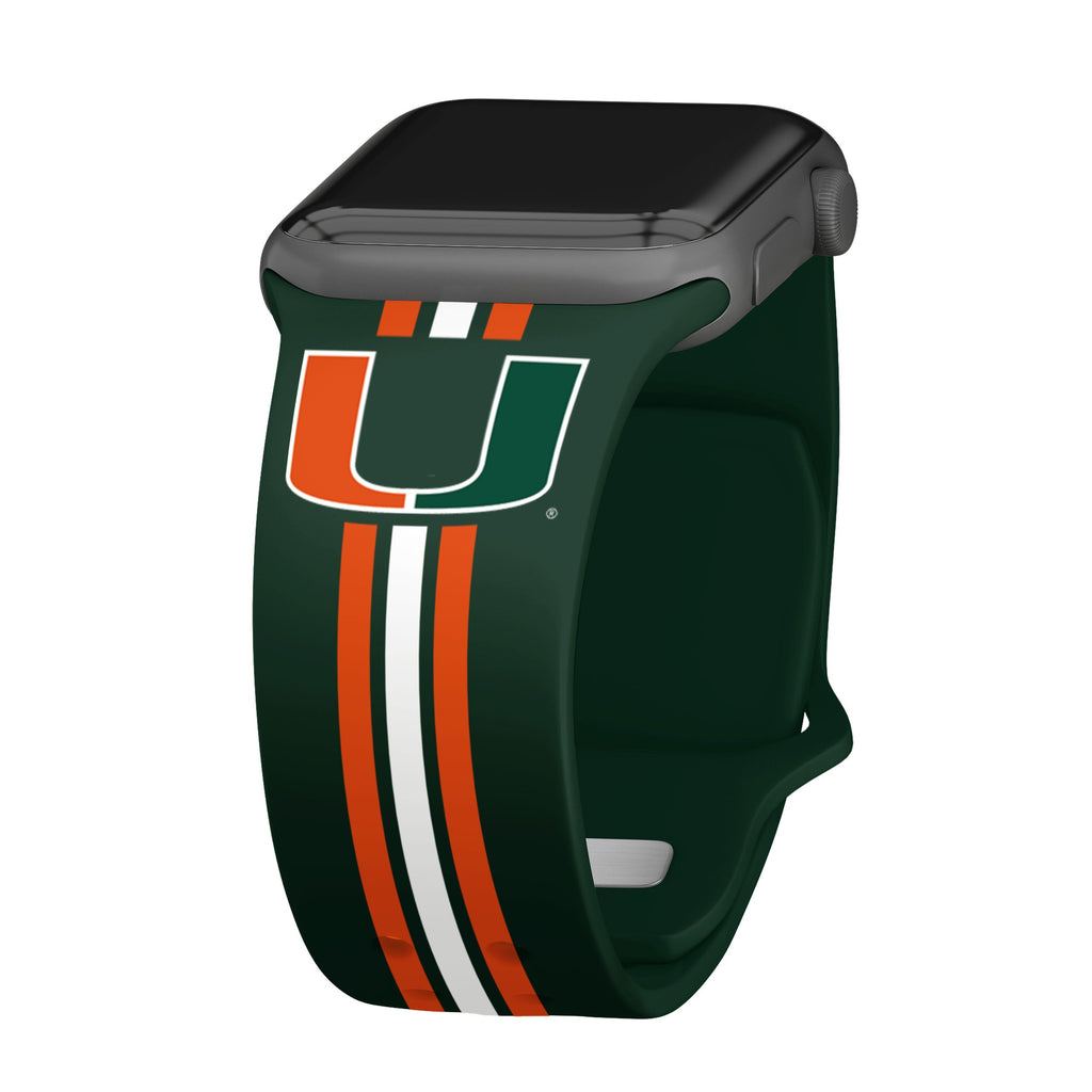 Miami Hurricanes HD Apple Watch Band