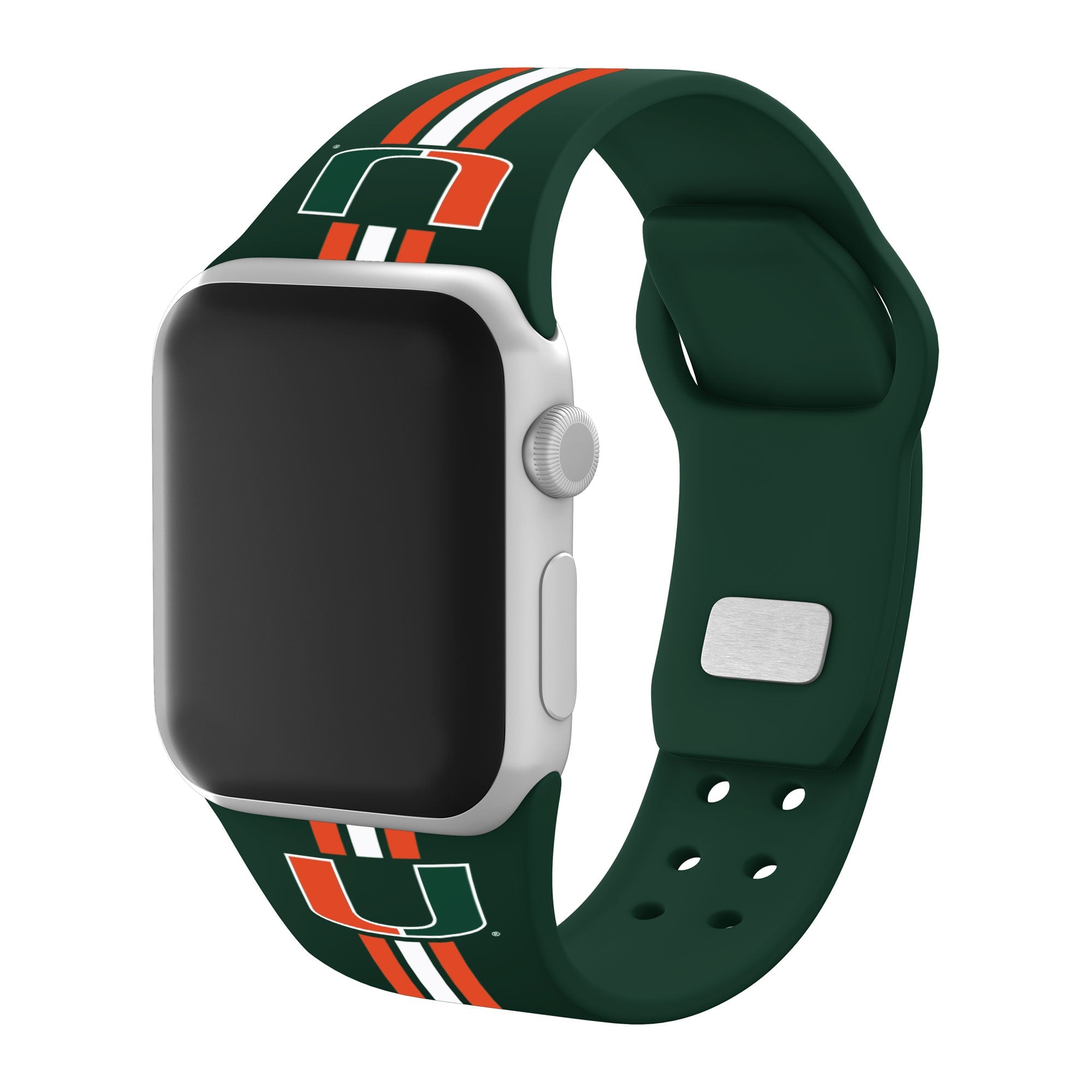 Miami Hurricanes HD Apple Watch Band