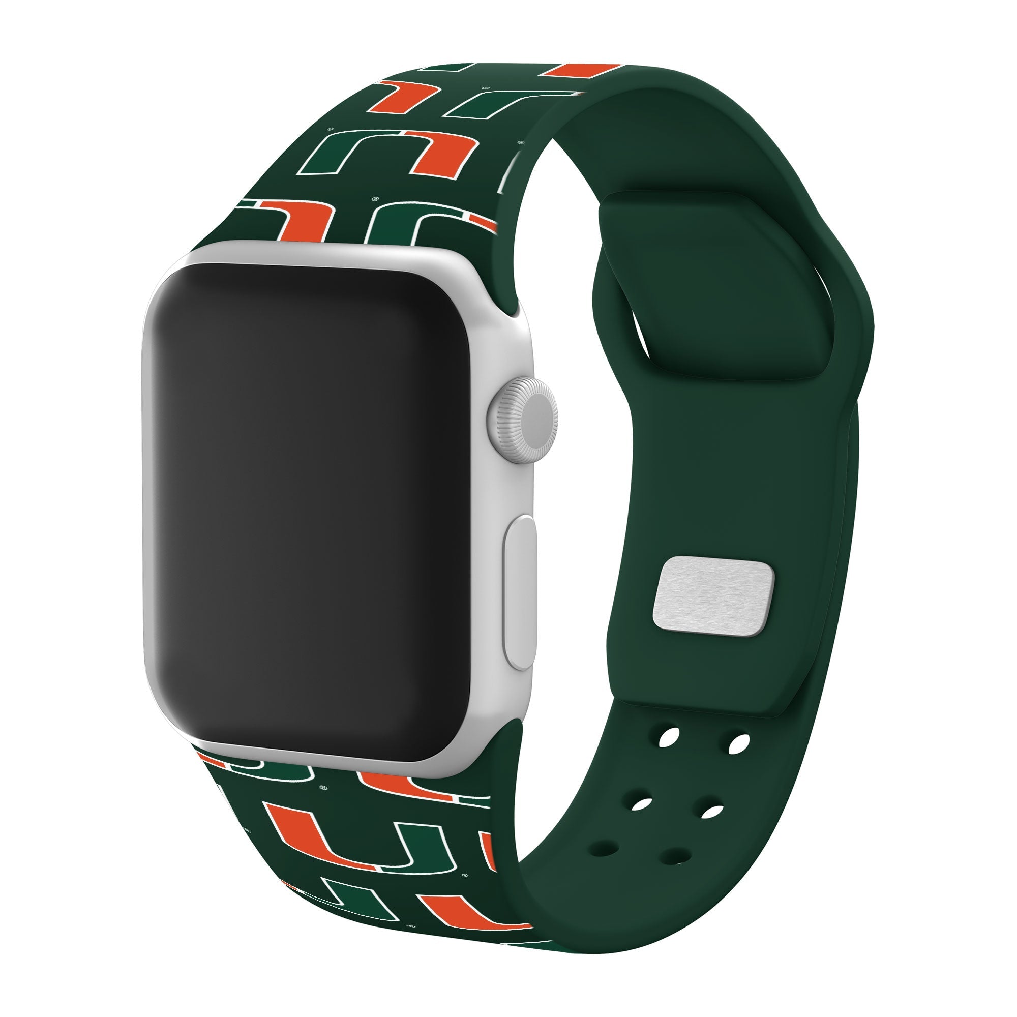 Miami Hurricanes HD Apple Watch Band