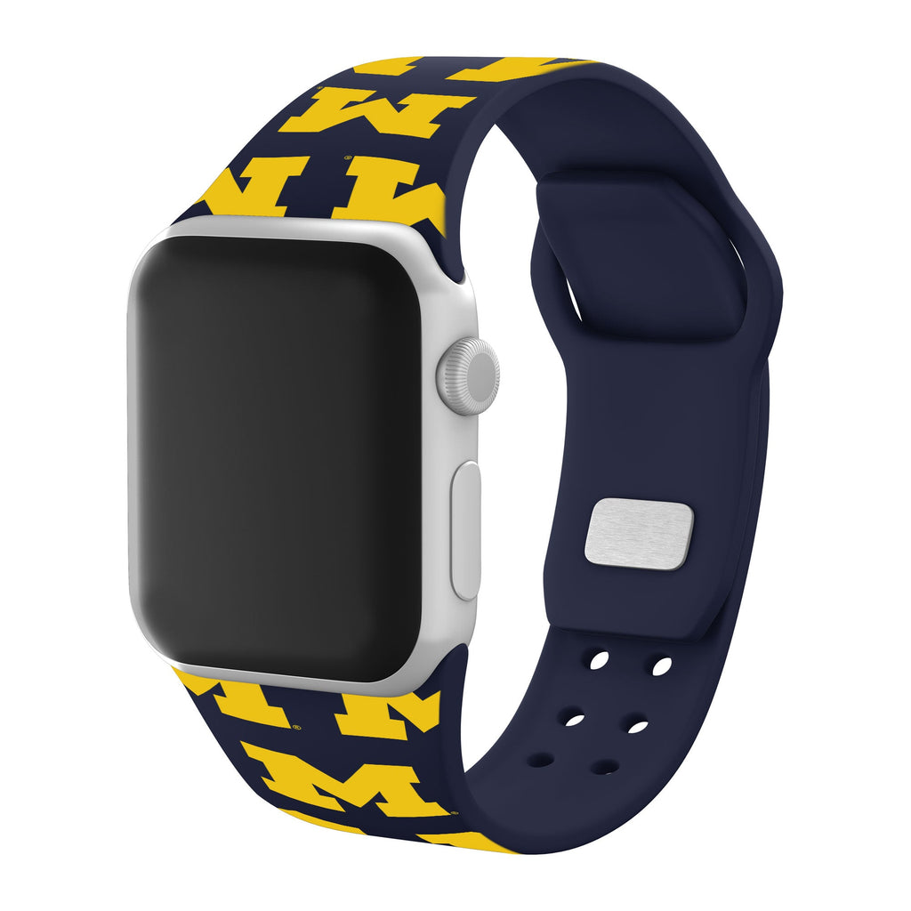 Michigan Wolverines HD Apple Watch Band for Series 1-10 & Ultra