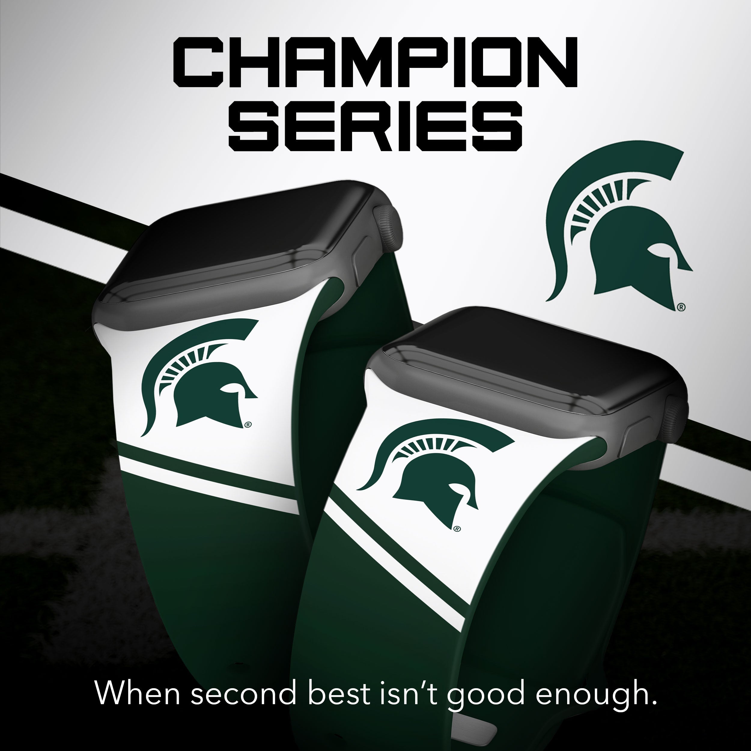 Michigan State Spartans HD Apple Watch Band
