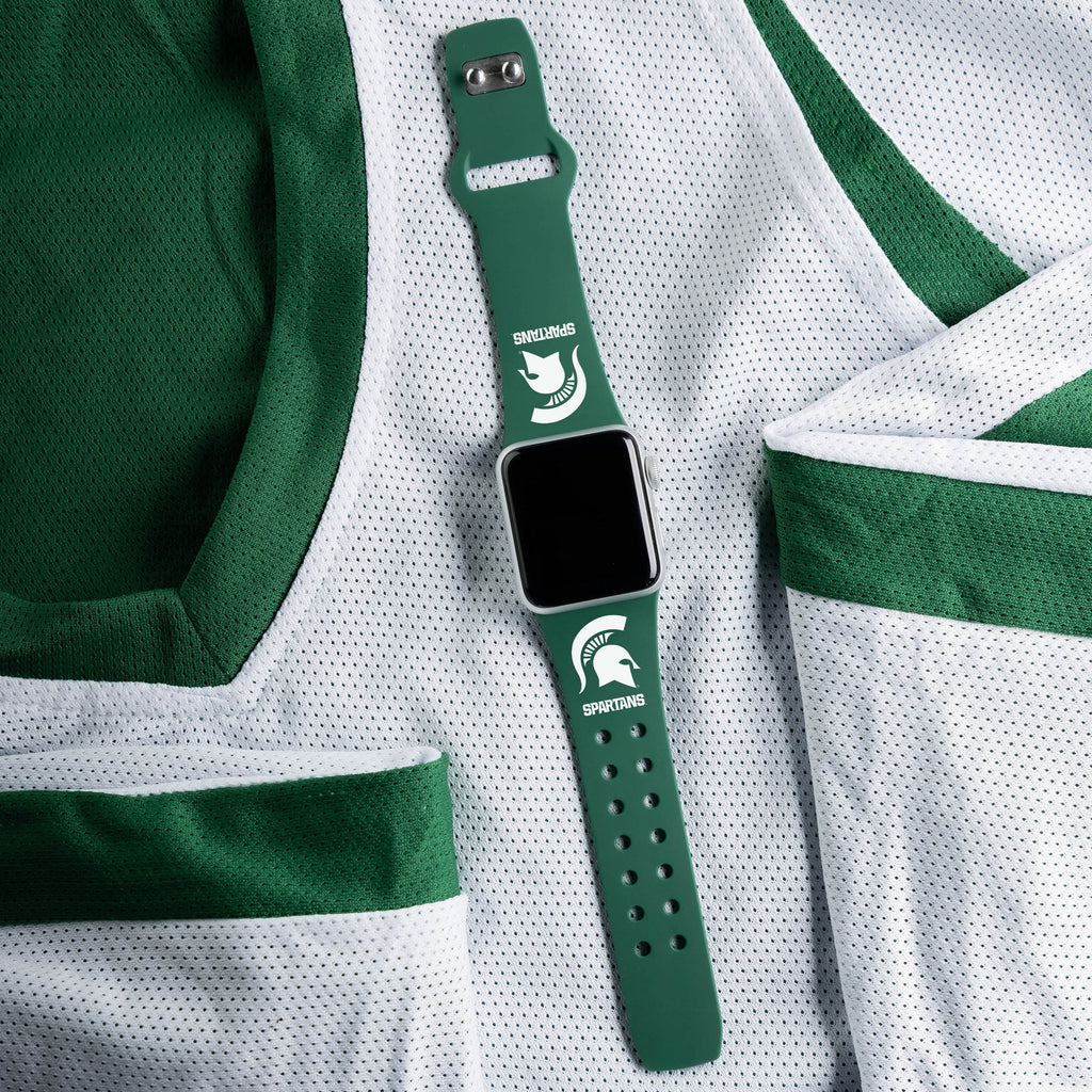 Michigan State Spartans HD Apple Watch Band
