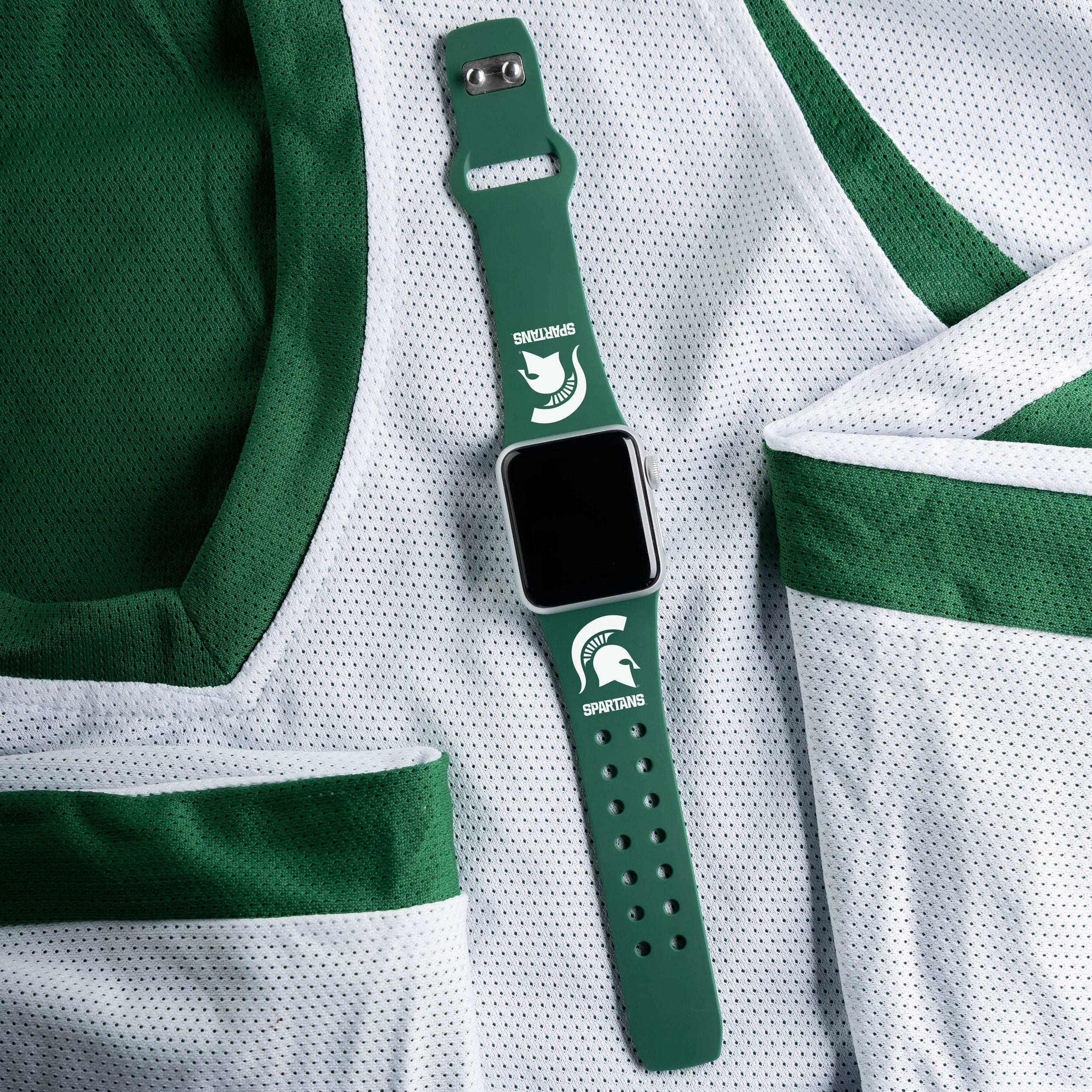 Michigan State Spartans HD Apple Watch Band