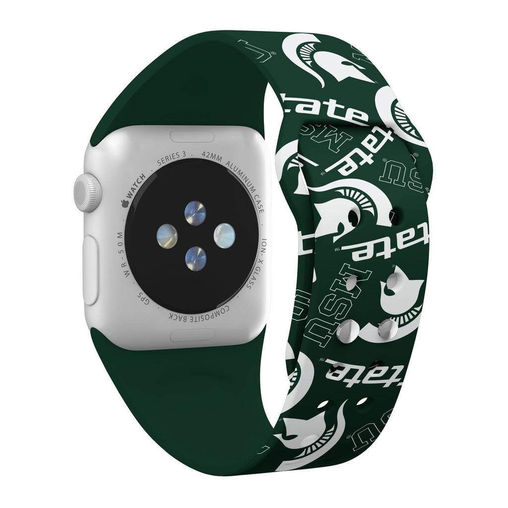 Michigan State Spartans HD Apple Watch Band