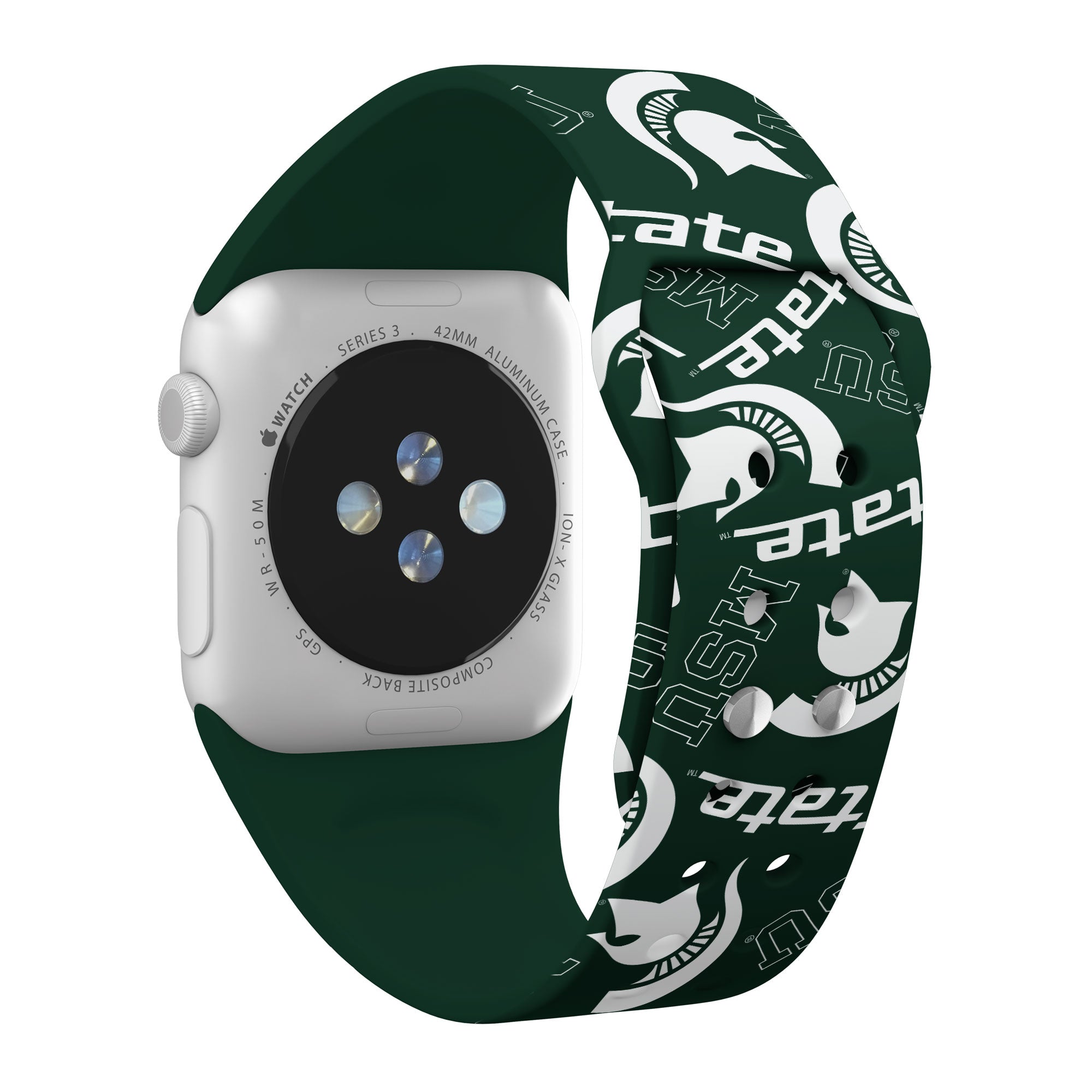 Michigan State Spartans HD Apple Watch Band