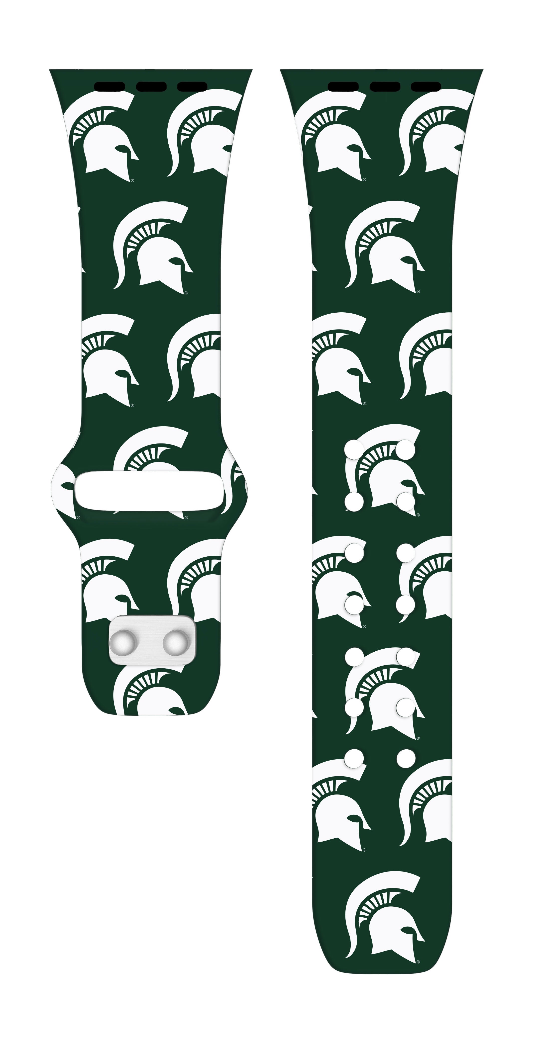 Michigan State Spartans HD Apple Watch Band