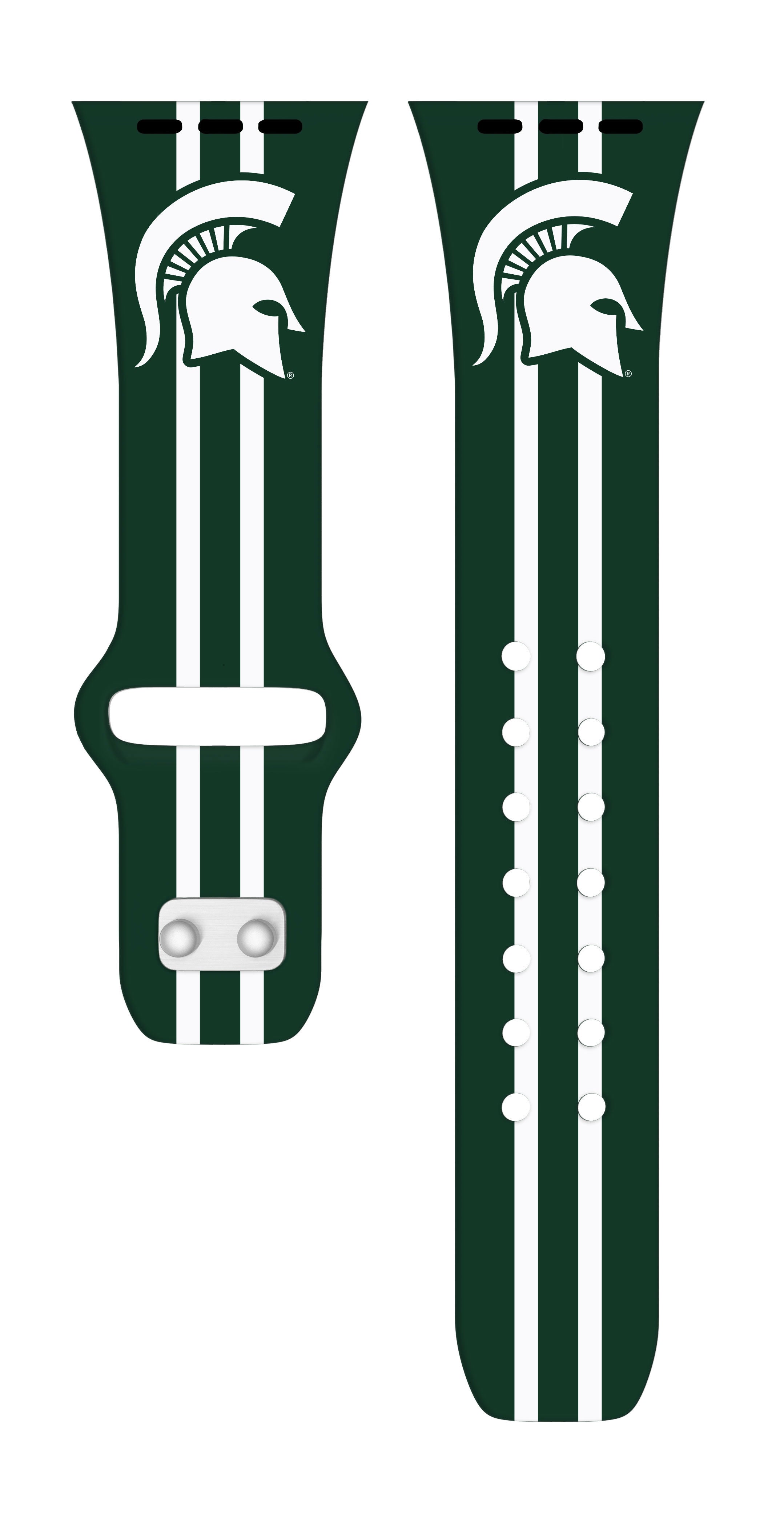 Michigan State Spartans HD Apple Watch Band