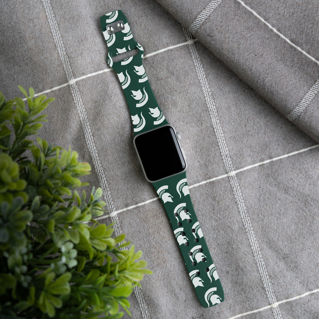 Michigan State Spartans HD Apple Watch Band