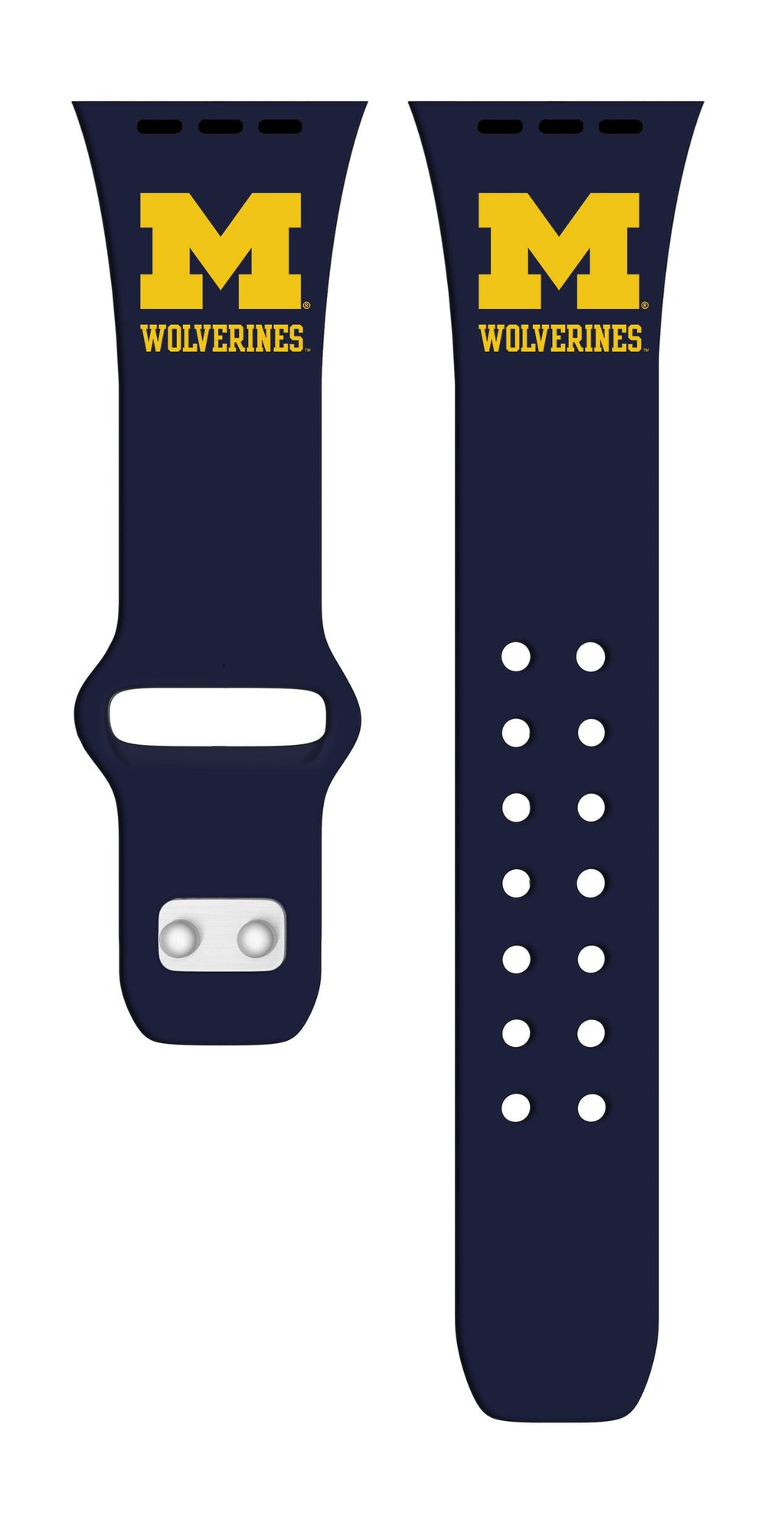 Michigan Wolverines HD Apple Watch Band for Series 1-10 & Ultra
