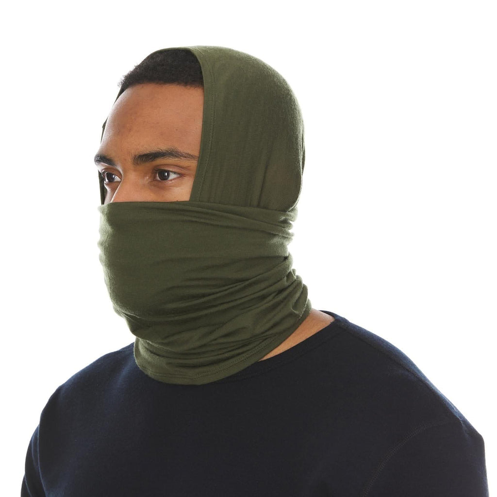 Woolverino Multiclava Neck Gaiter Lightweight Balaclava