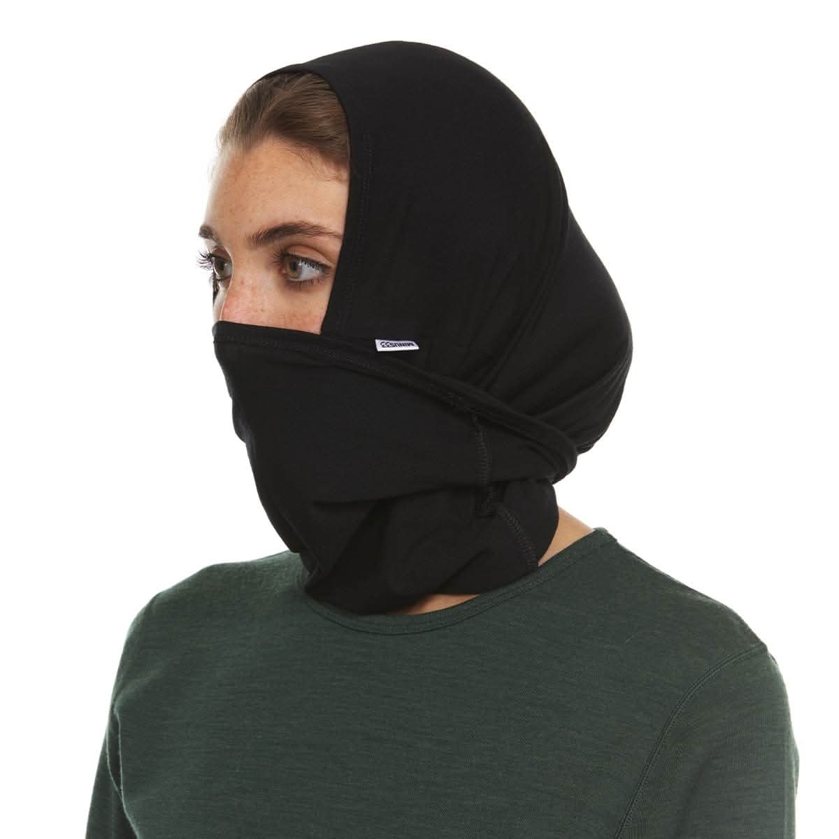 Woolverino Multiclava Neck Gaiter Lightweight Balaclava