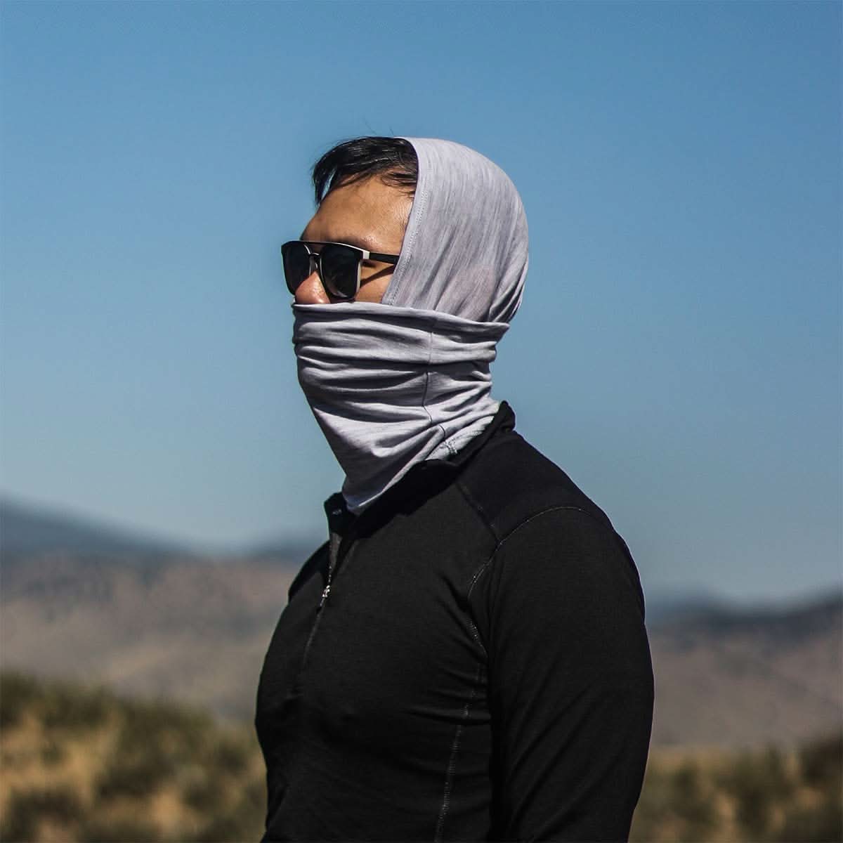 Woolverino Multiclava Neck Gaiter Lightweight Balaclava
