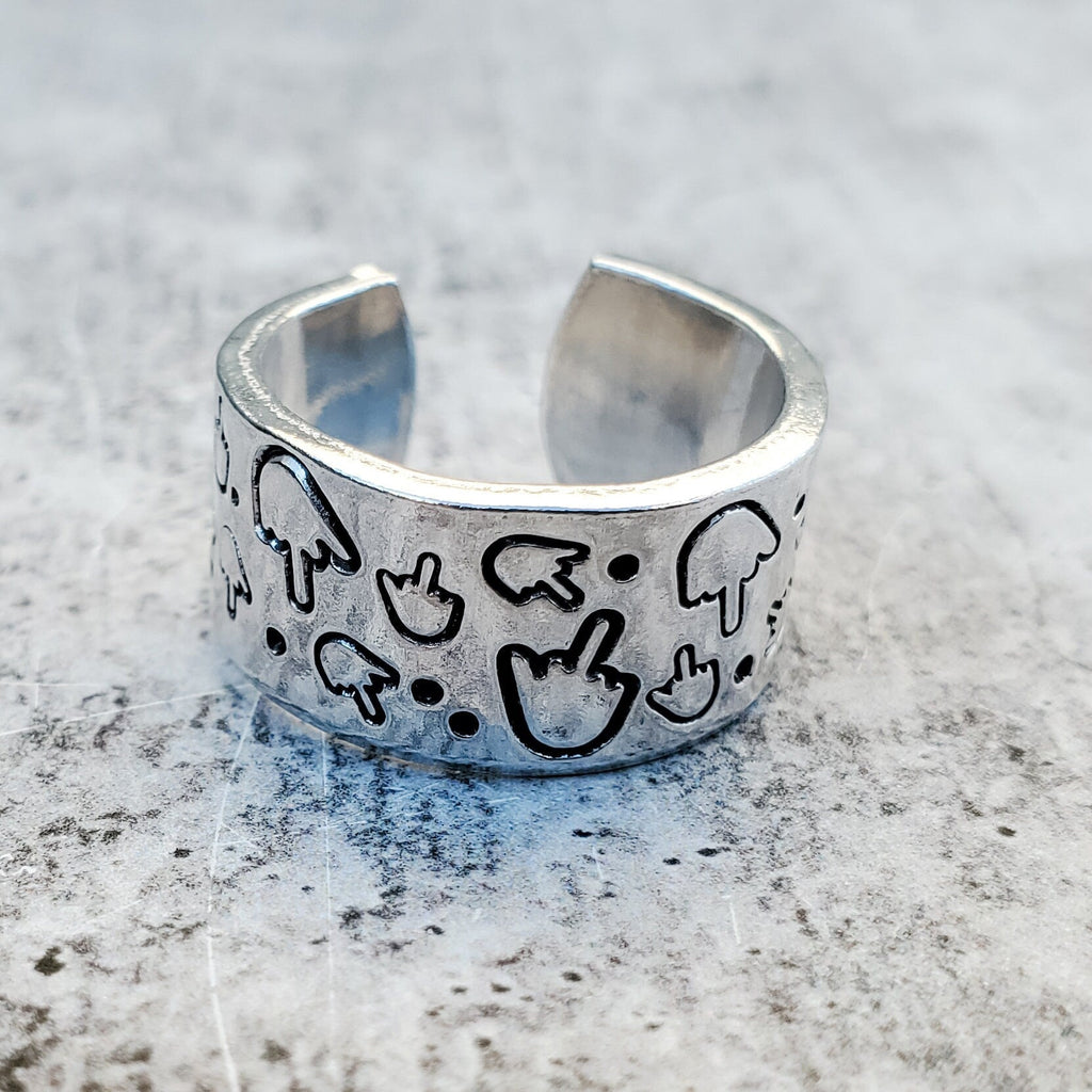 Middle Finger Party Ring
