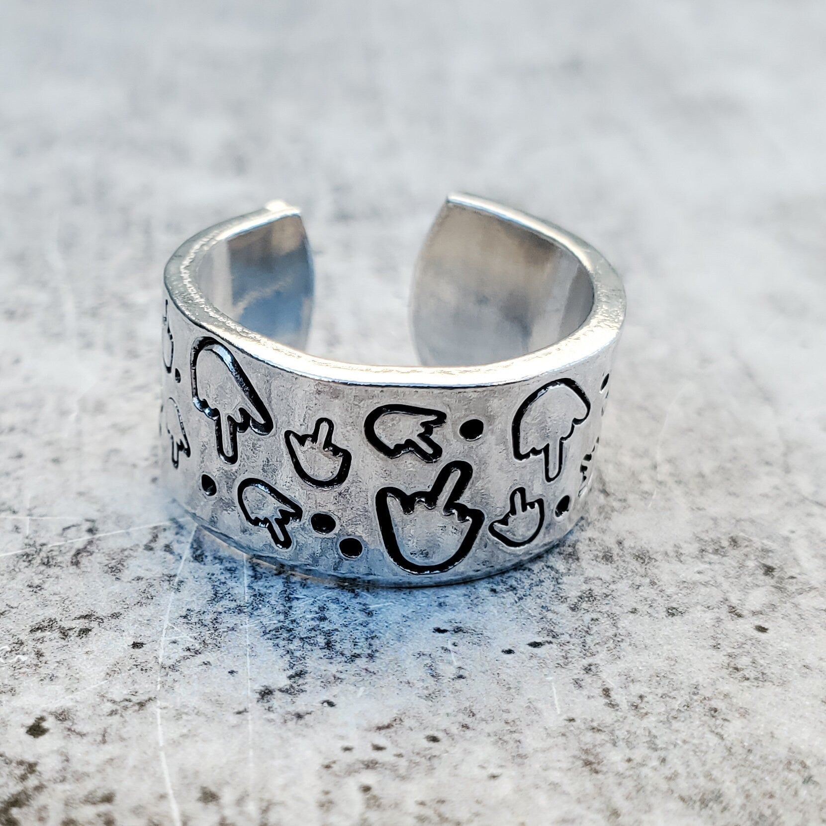 Middle Finger Party Ring