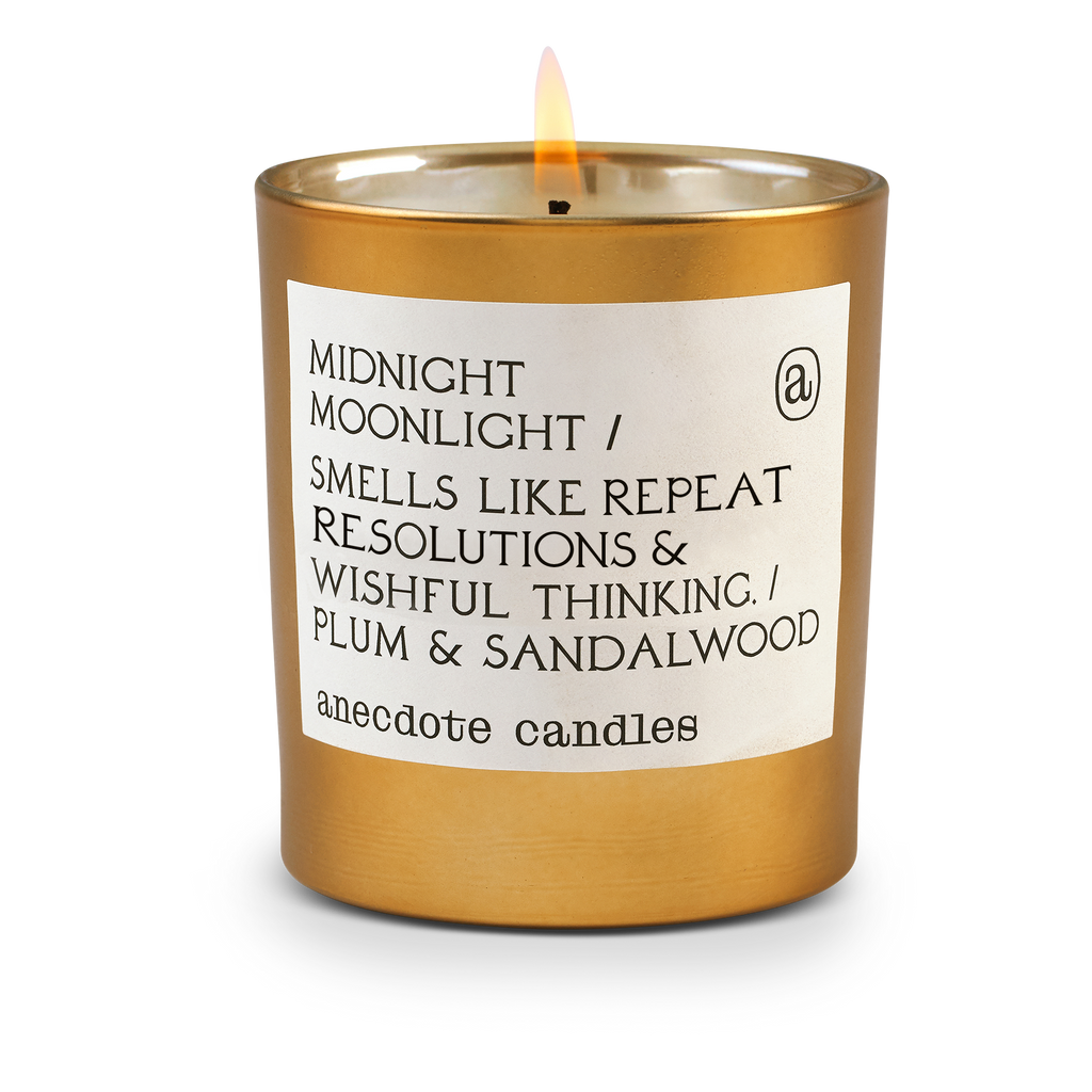 Midnight Moonlight Luxury Scented Glass Candle