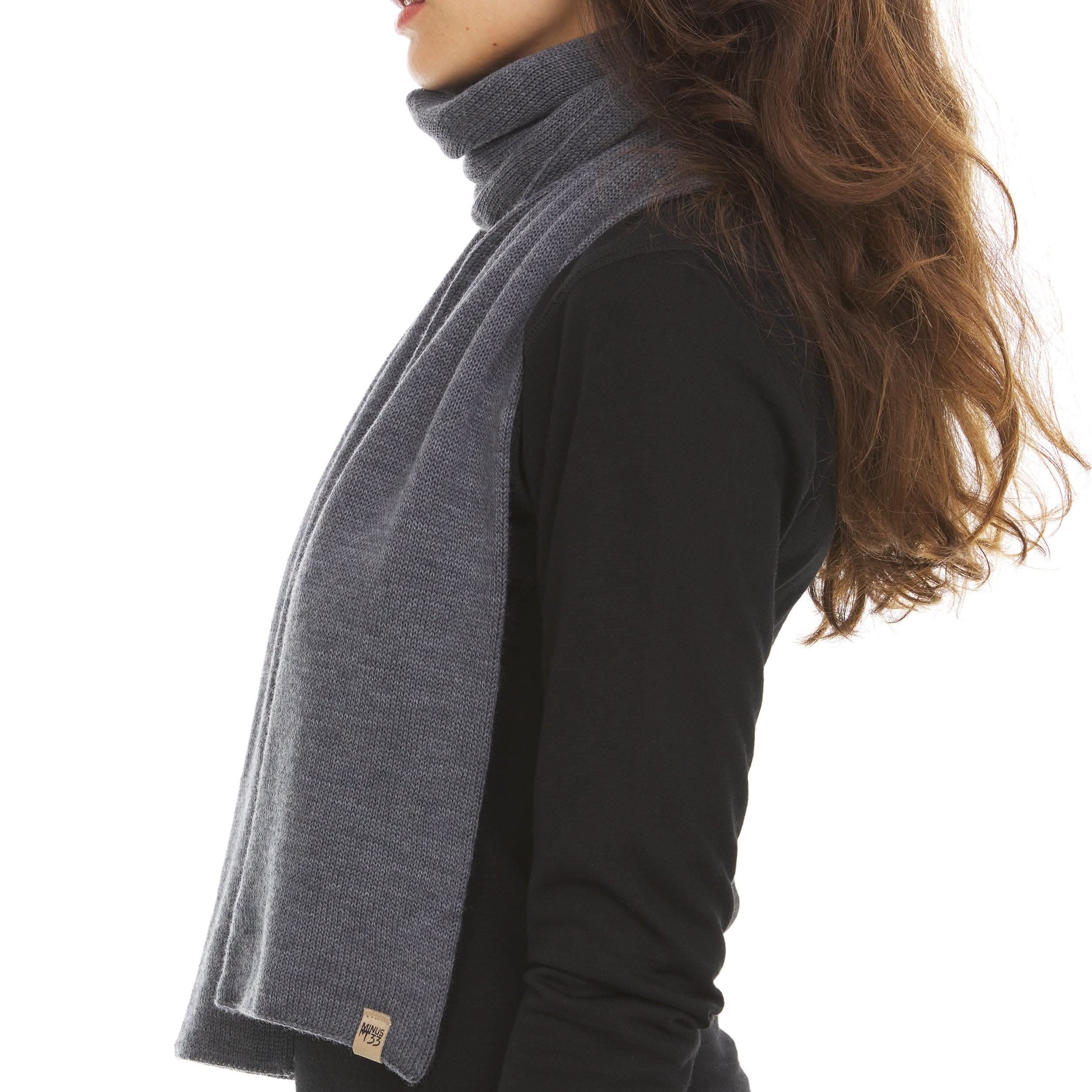 Classic 100% Merino Wool Knit Scarf for Everyday Wear
