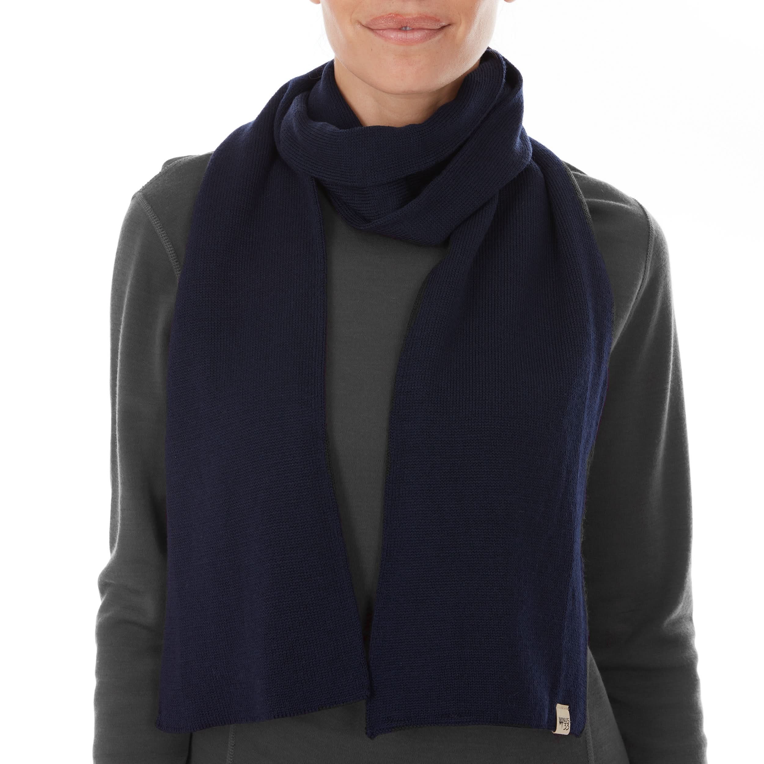 Classic 100% Merino Wool Knit Scarf for Everyday Wear