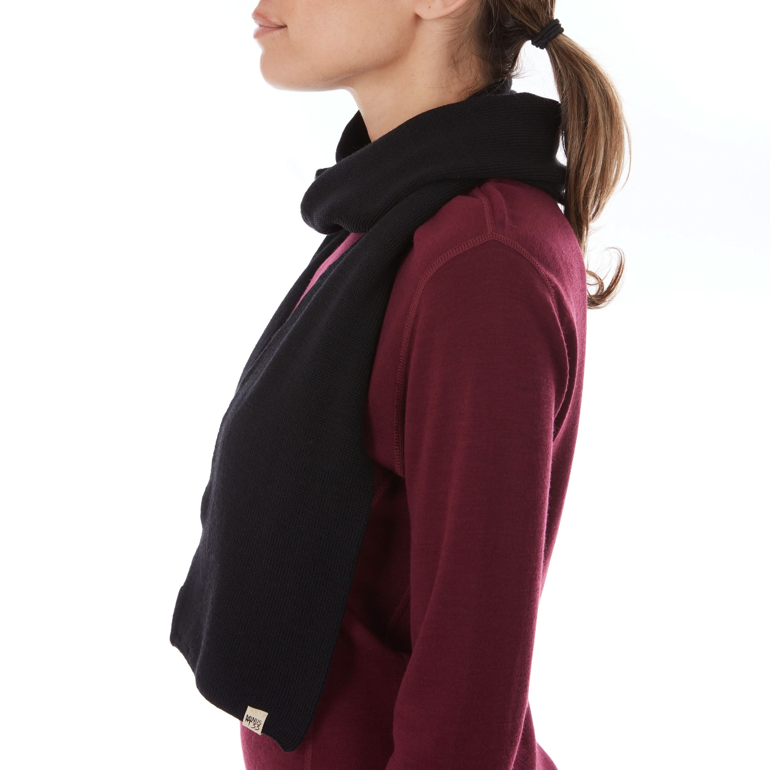 Classic 100% Merino Wool Knit Scarf for Everyday Wear