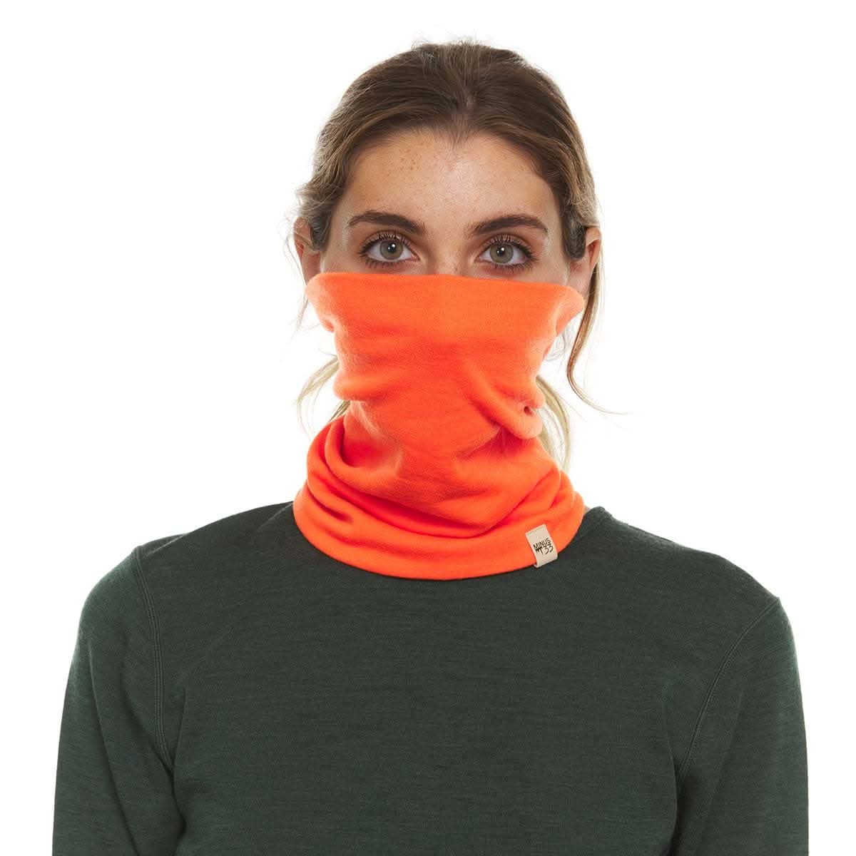 Midweight Merino Wool Neck Gaiter for Hiking and Winter Sports