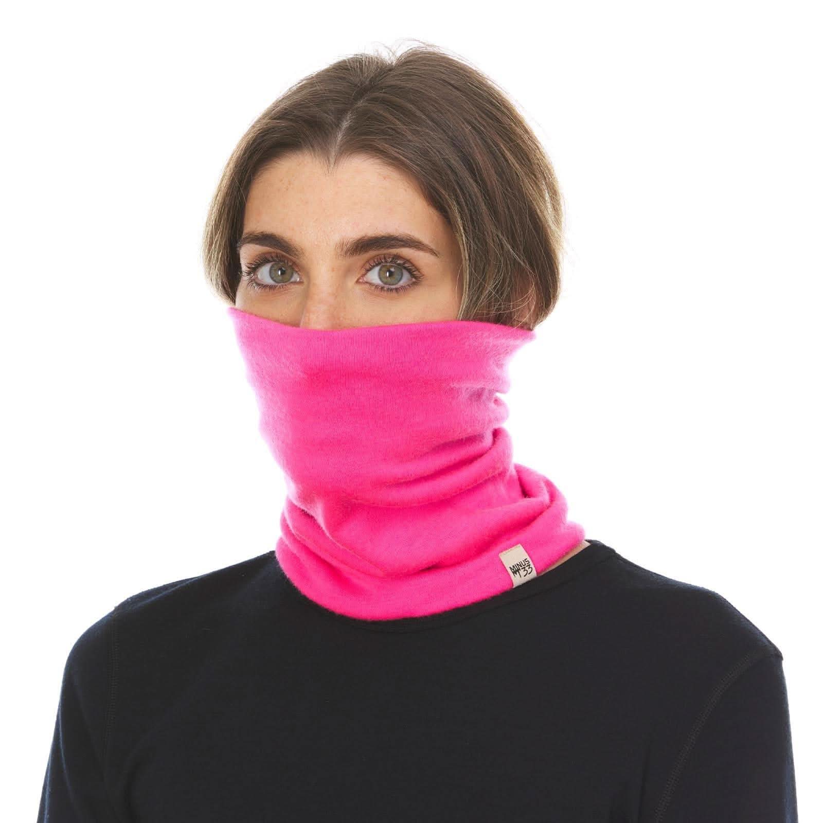 Midweight Merino Wool Neck Gaiter for Hiking and Winter Sports