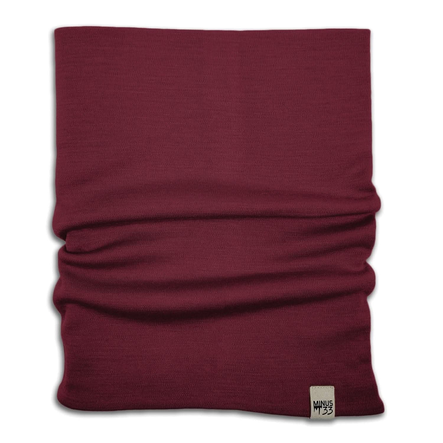 Midweight Merino Wool Neck Gaiter for Hiking and Winter Sports