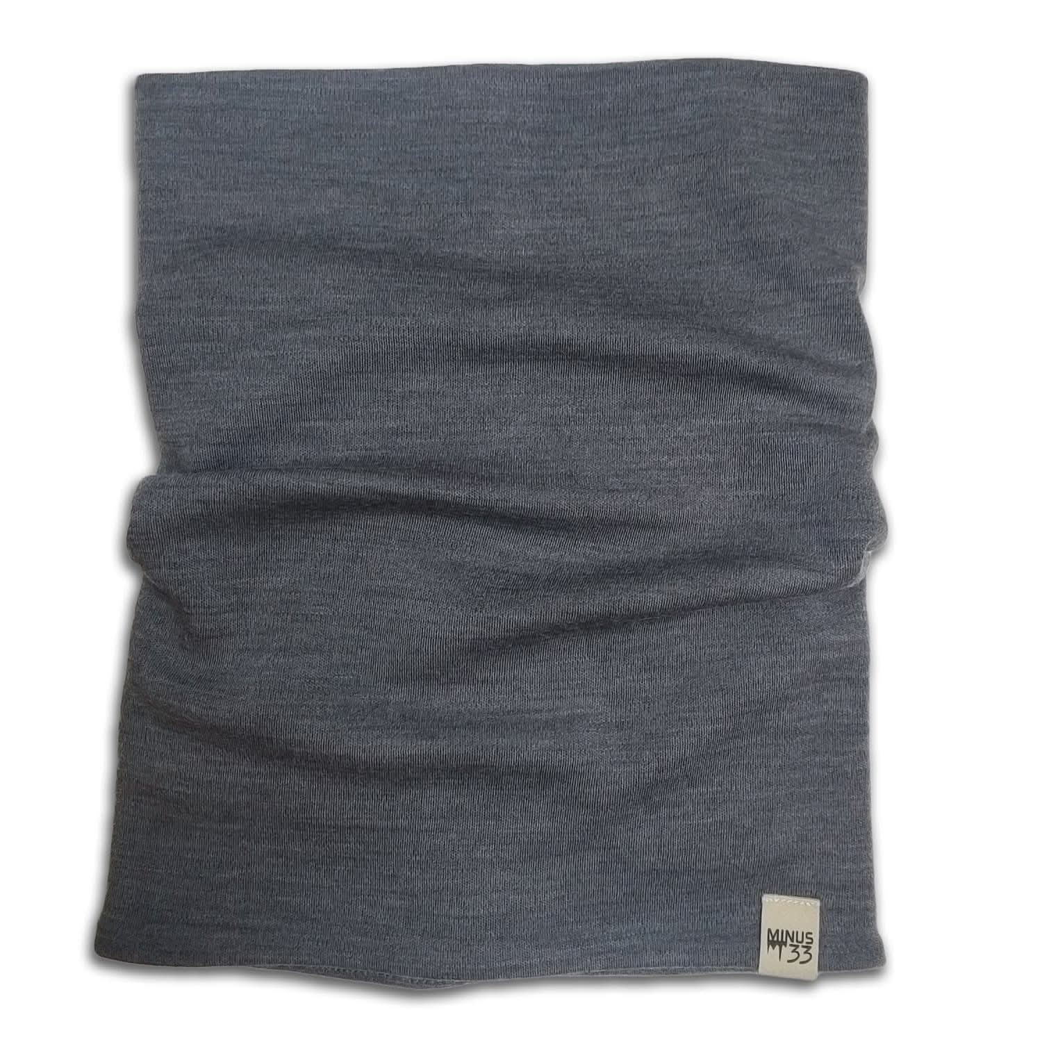 Midweight Merino Wool Neck Gaiter for Hiking and Winter Sports