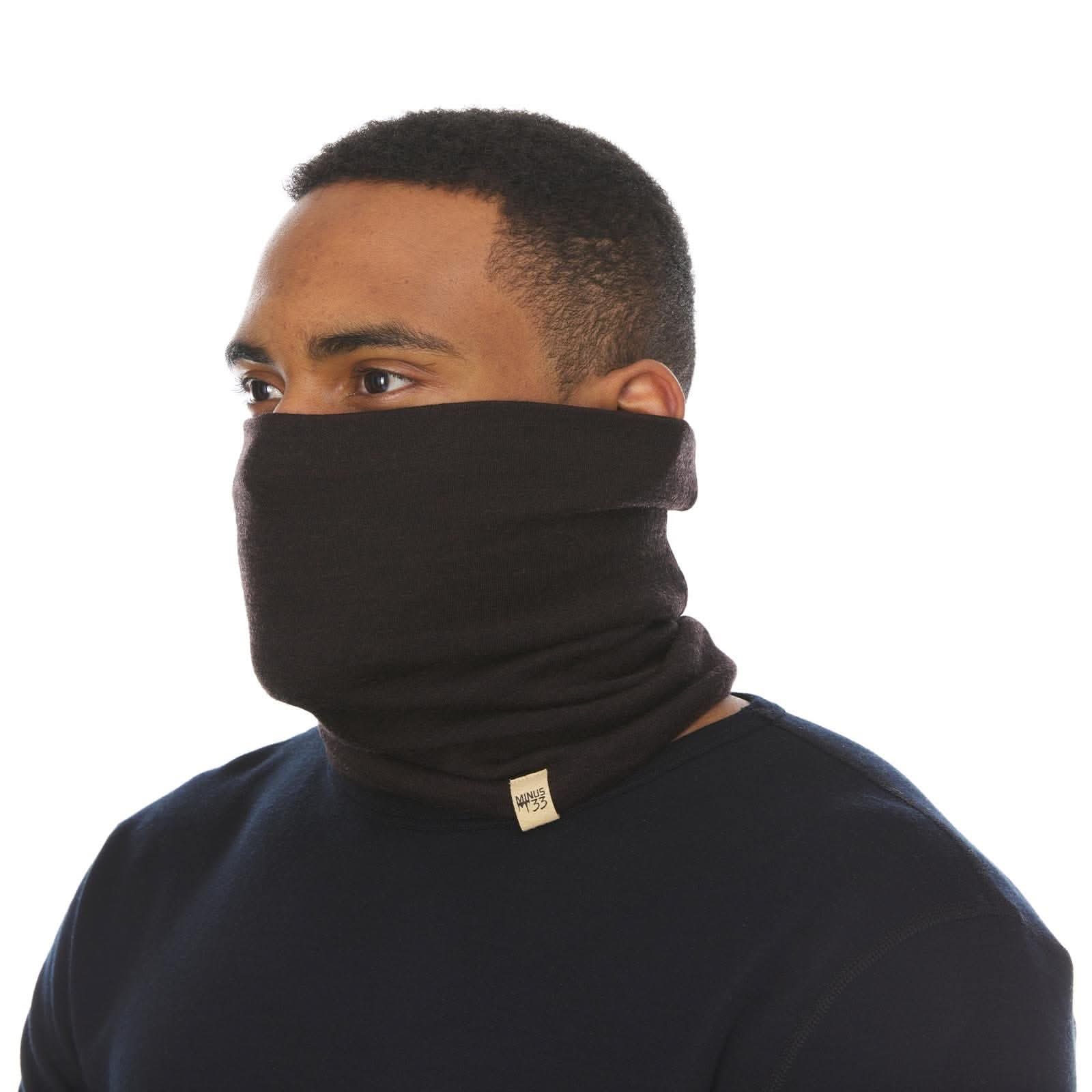 Midweight Merino Wool Neck Gaiter for Hiking and Winter Sports